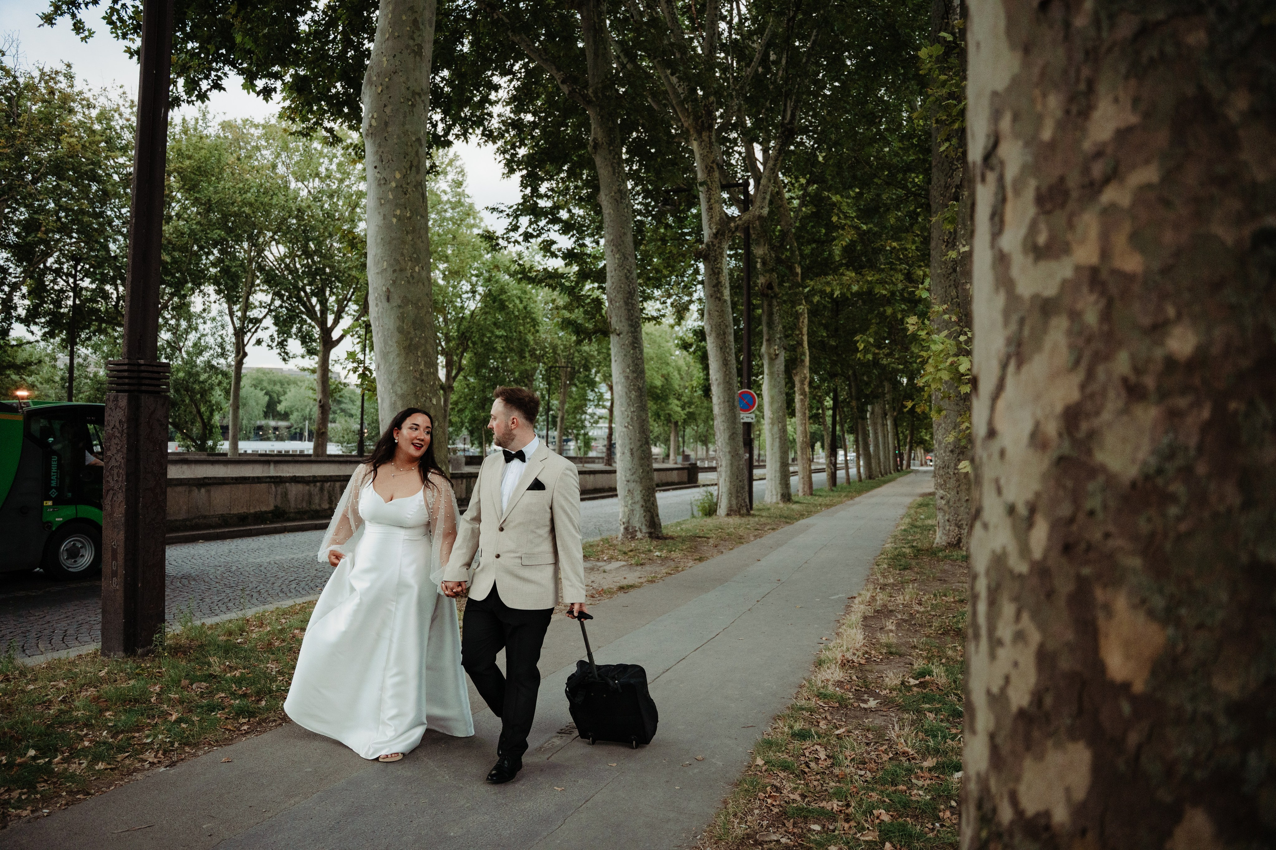 Gerianne & Jordan — the newlyweds in Paris!. Фотограф в Париже Полина Осипова