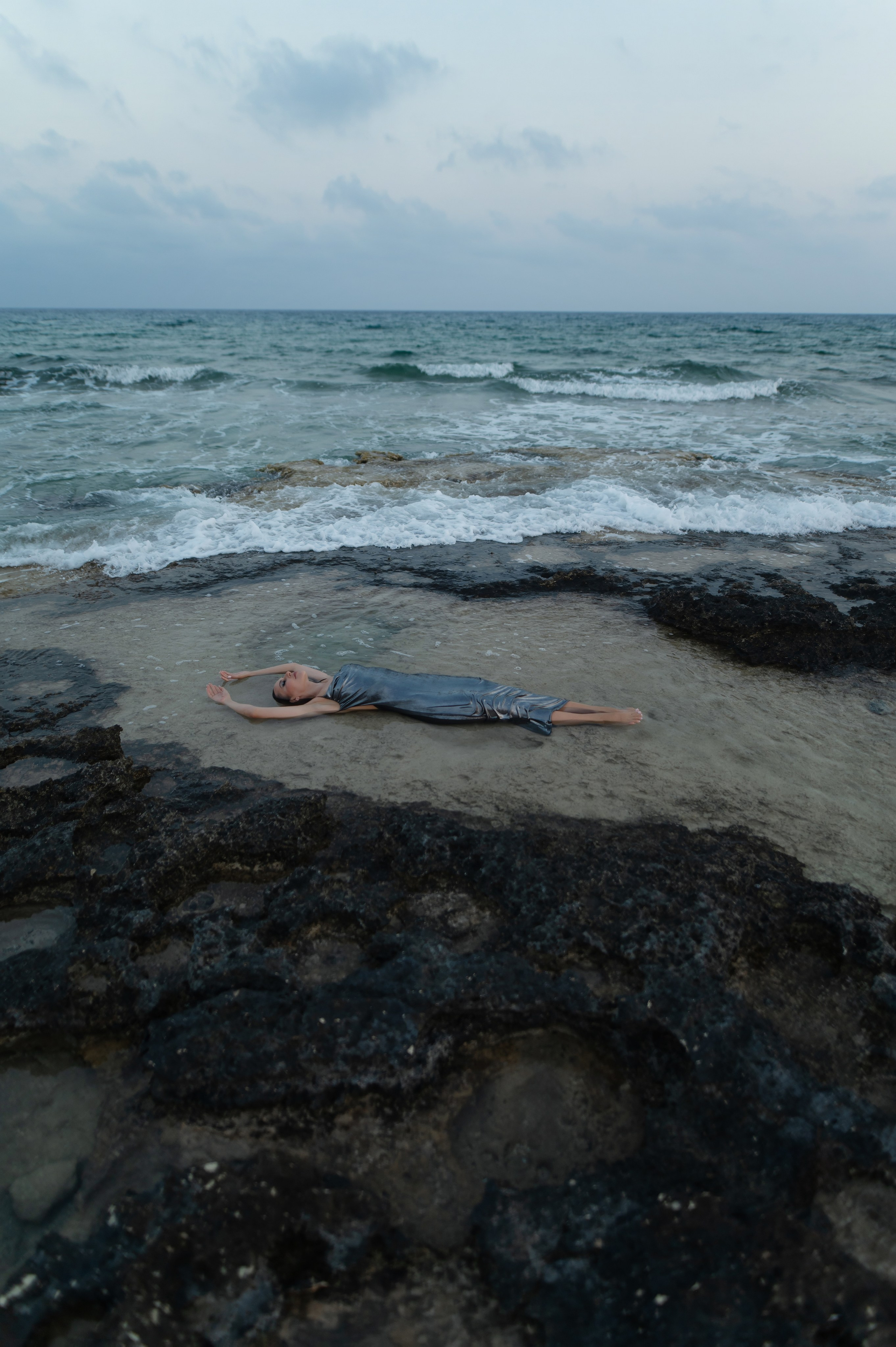 В воде. Фотограф на Кипре