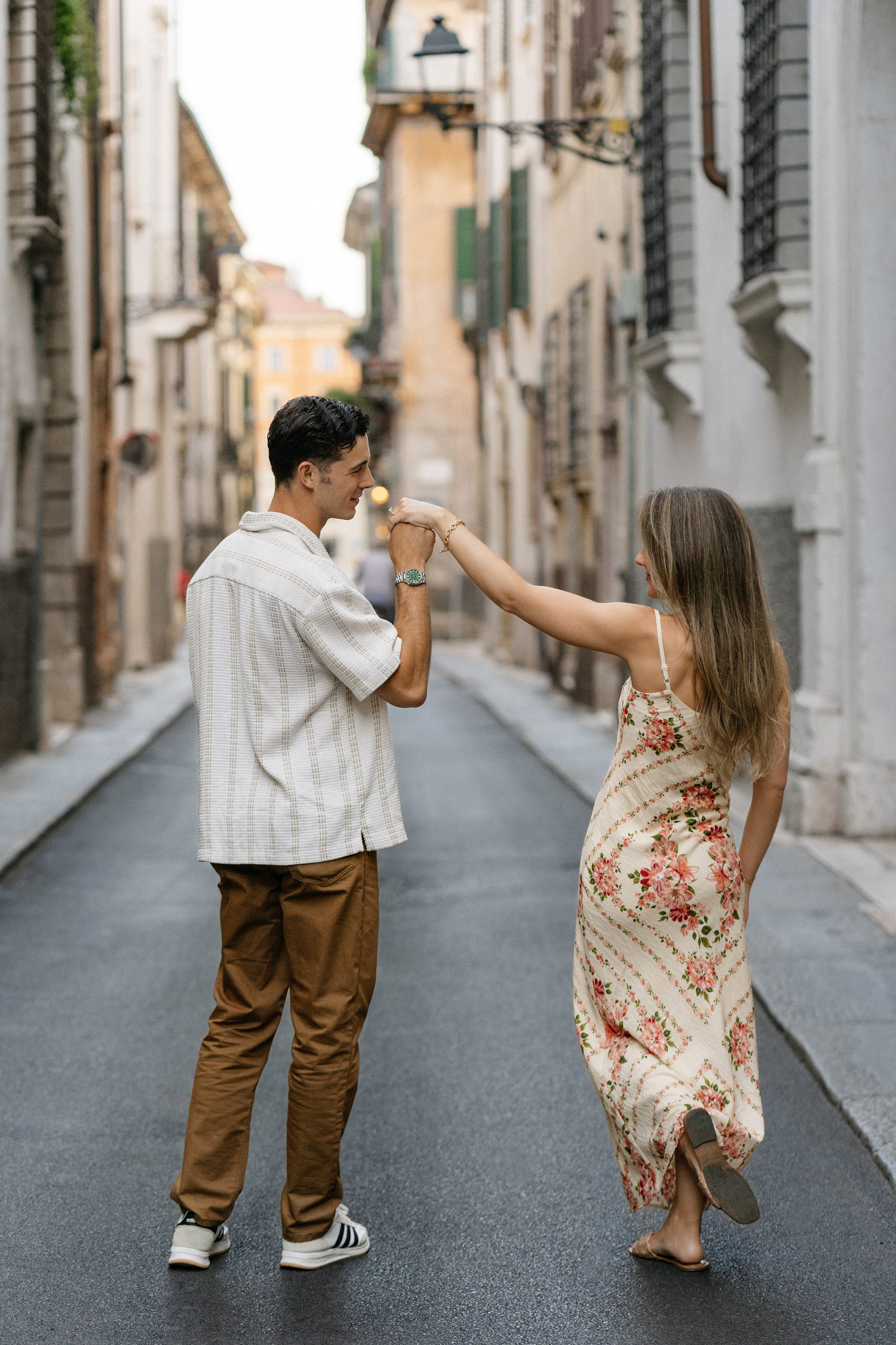 C & C (Ponte Pietra, Verona, Italy). Marriage Proposal Photographer in Verona, Lake Garda and Dolomites| Diana Fedrigo