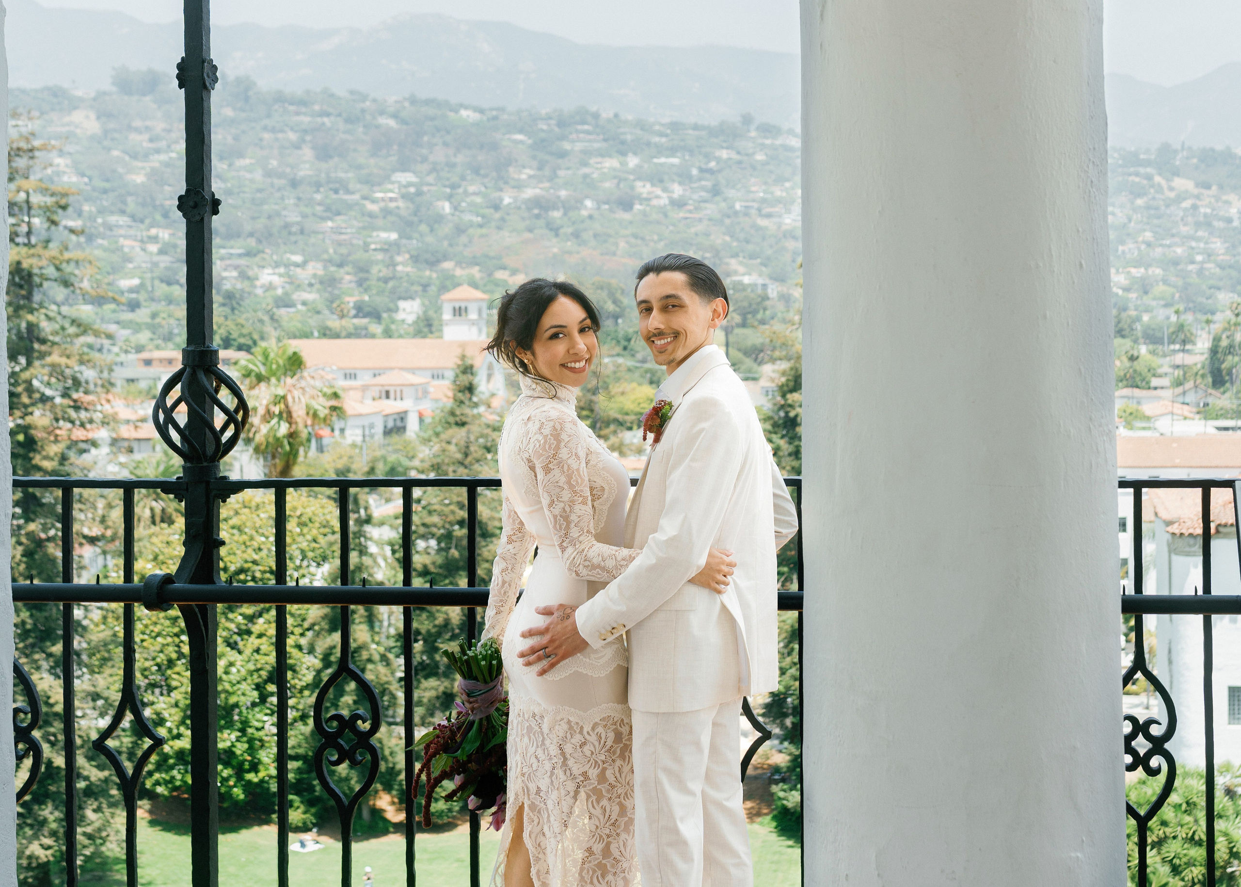 Intimate Wedding in Santa Barbara. Wedding Photography & Videography Team in California, Los Angeles, San Francisco, San Diego and Travel