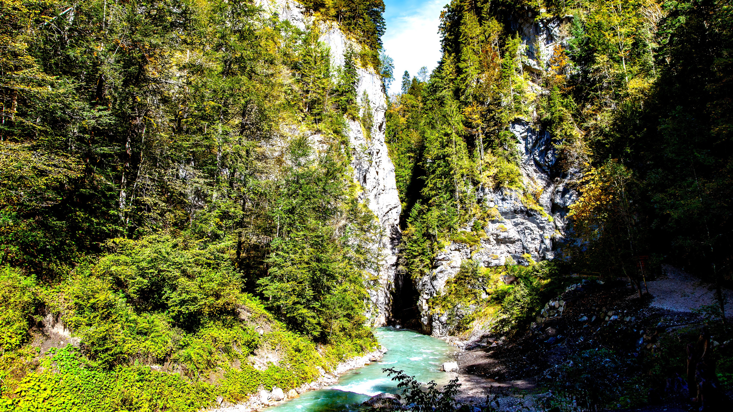 188.Partnachklamm Gorge.26.9.2024. Путешествия в формате 360......