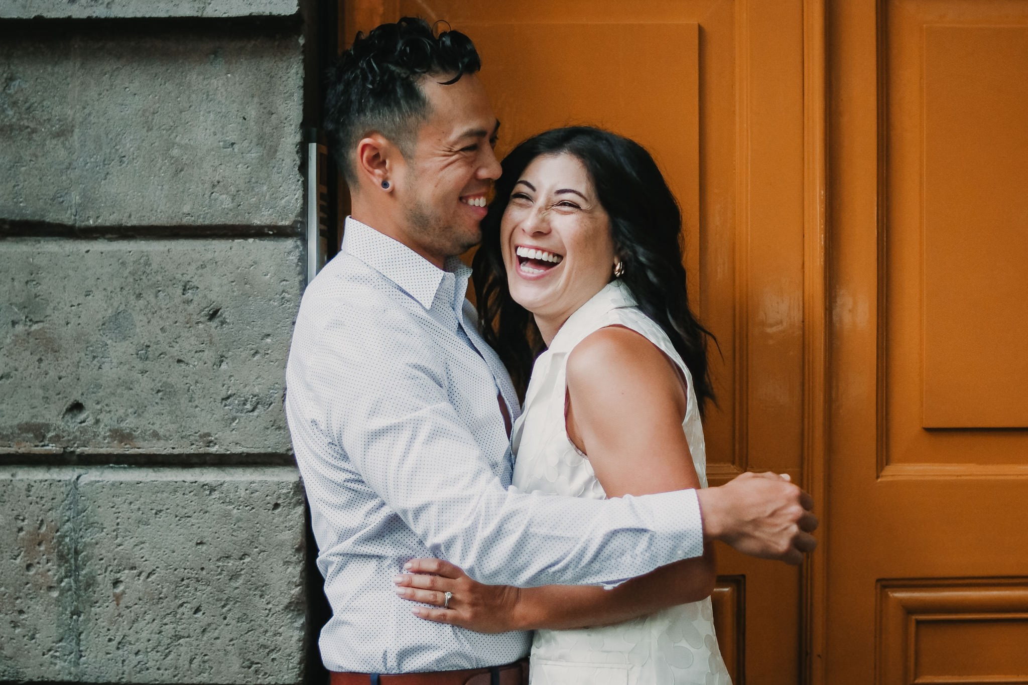 Sesión de Aniversario en La Condesa y La Roma: Jannine & Andrew desde San Diego. Wedding and family photographer in Mexico City