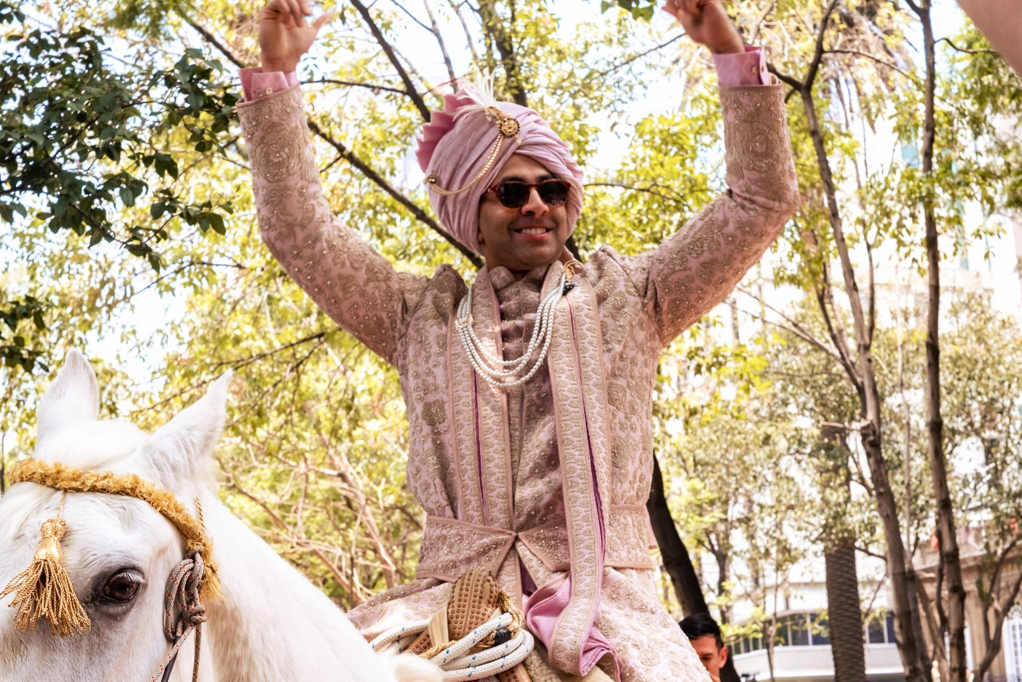 Aagya & Kishore. Wedding and family photographer in Mexico City