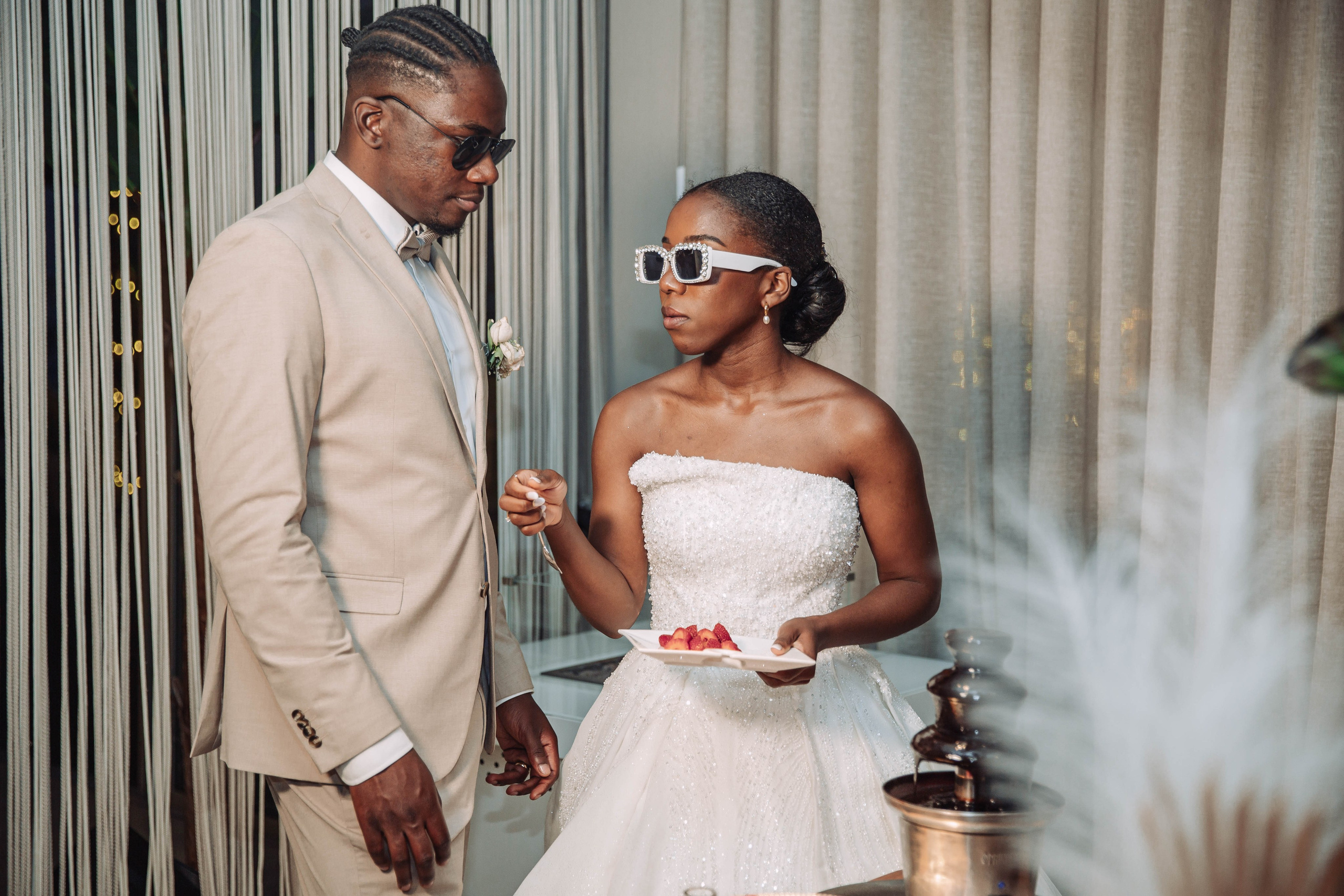 Kuselia & Kaleb. Fazemos o seu casamento ser lembrado por gerações