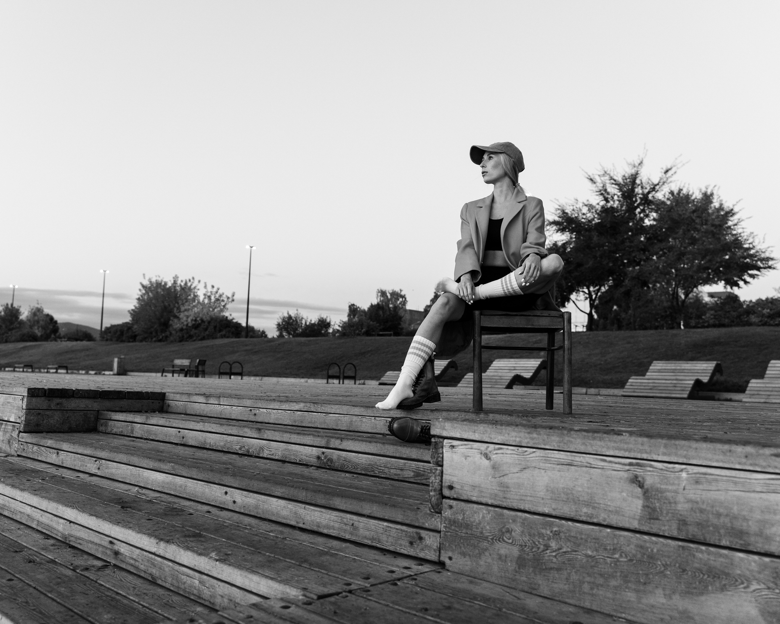 Рассвет. Стул. Фотограф в Барселоне Жанна Захарченко