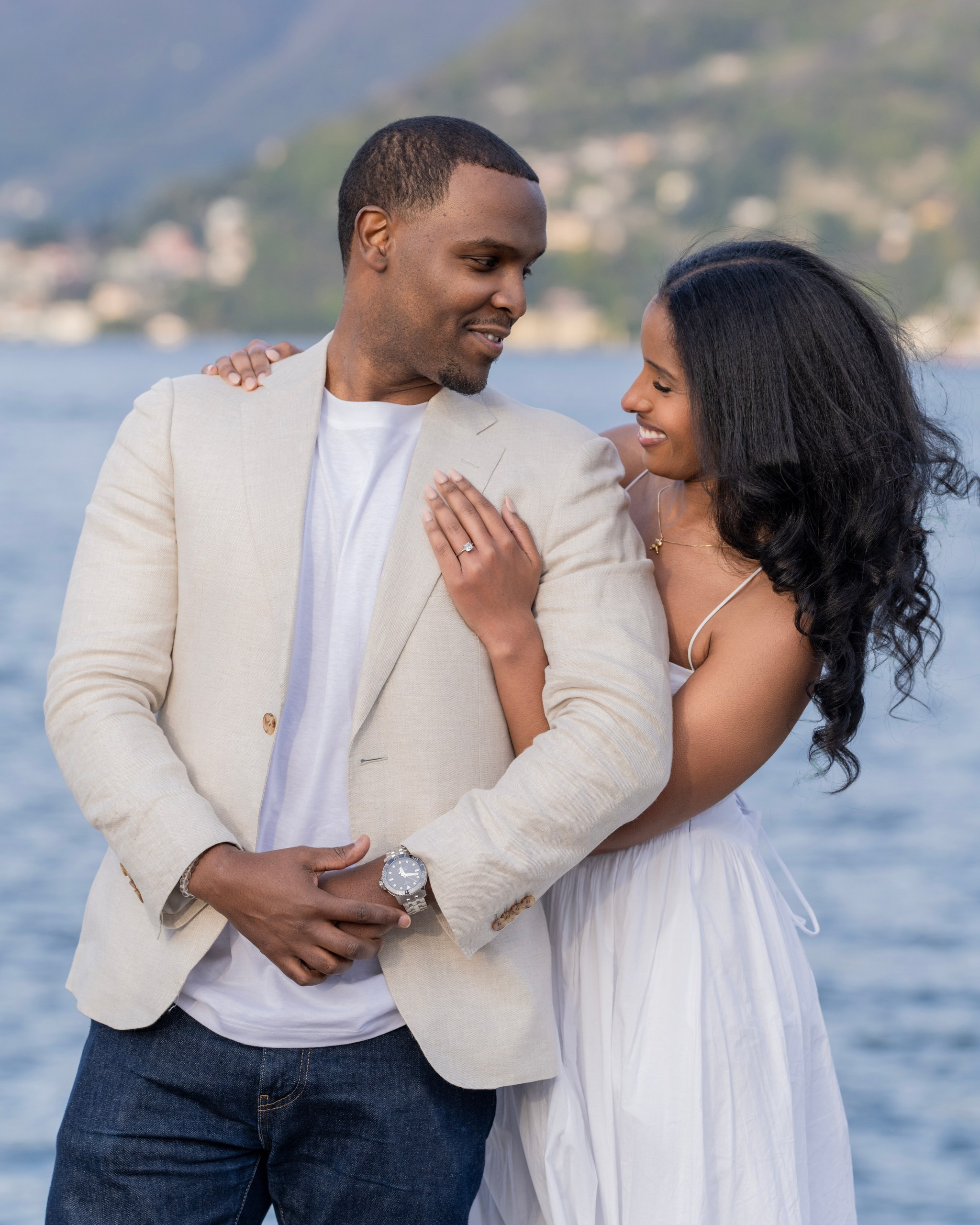 Boat proposal. Fotografo matrimonio Lago di Como Ferrari Media Production