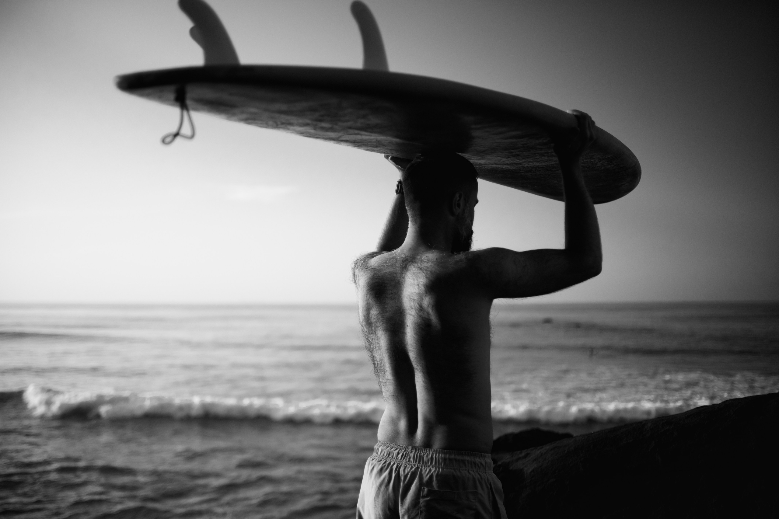 Surf couple | BW