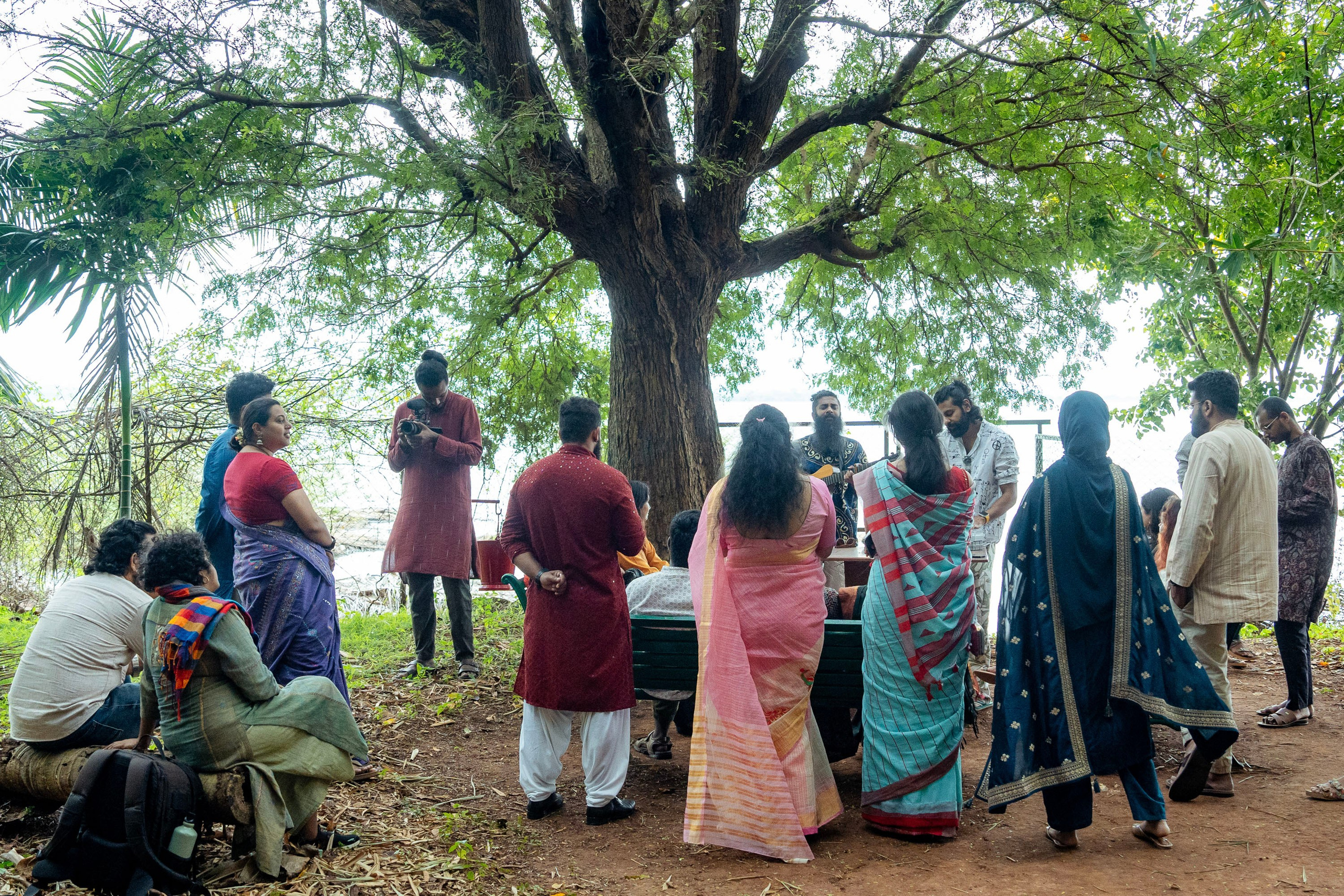 Shraddha & Sumukha, Mantra Mangalya Wedding under a Mango Tree, Red Earth Kabini | Truly Yours