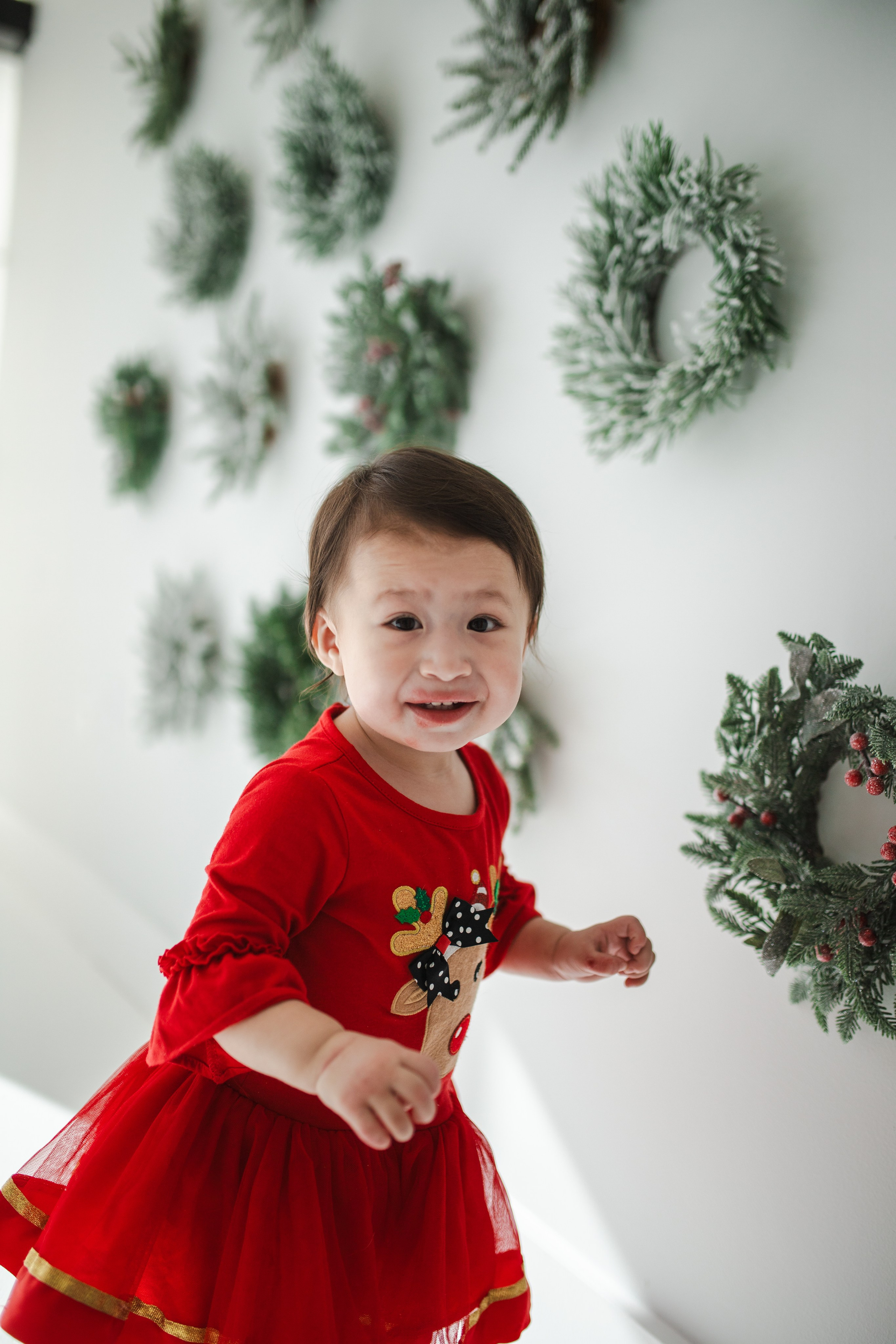 Christmas at the studio. Oxana Photographer in Charlotte, NC