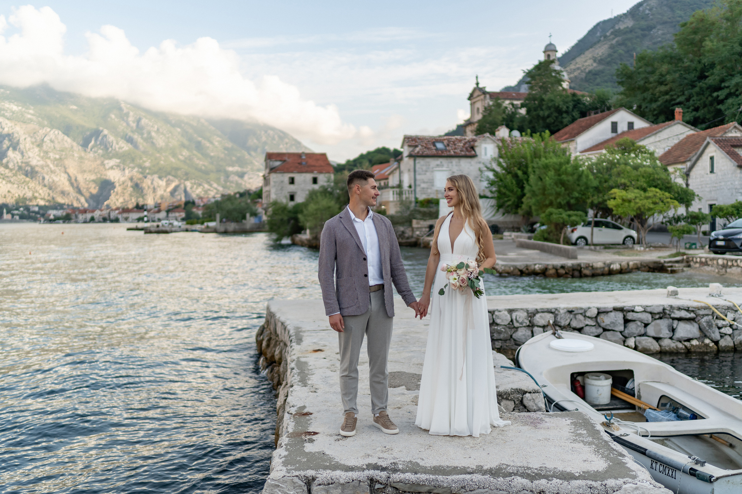 Igor ve Veronika'nın Kotor, Karadağ'da düğünü