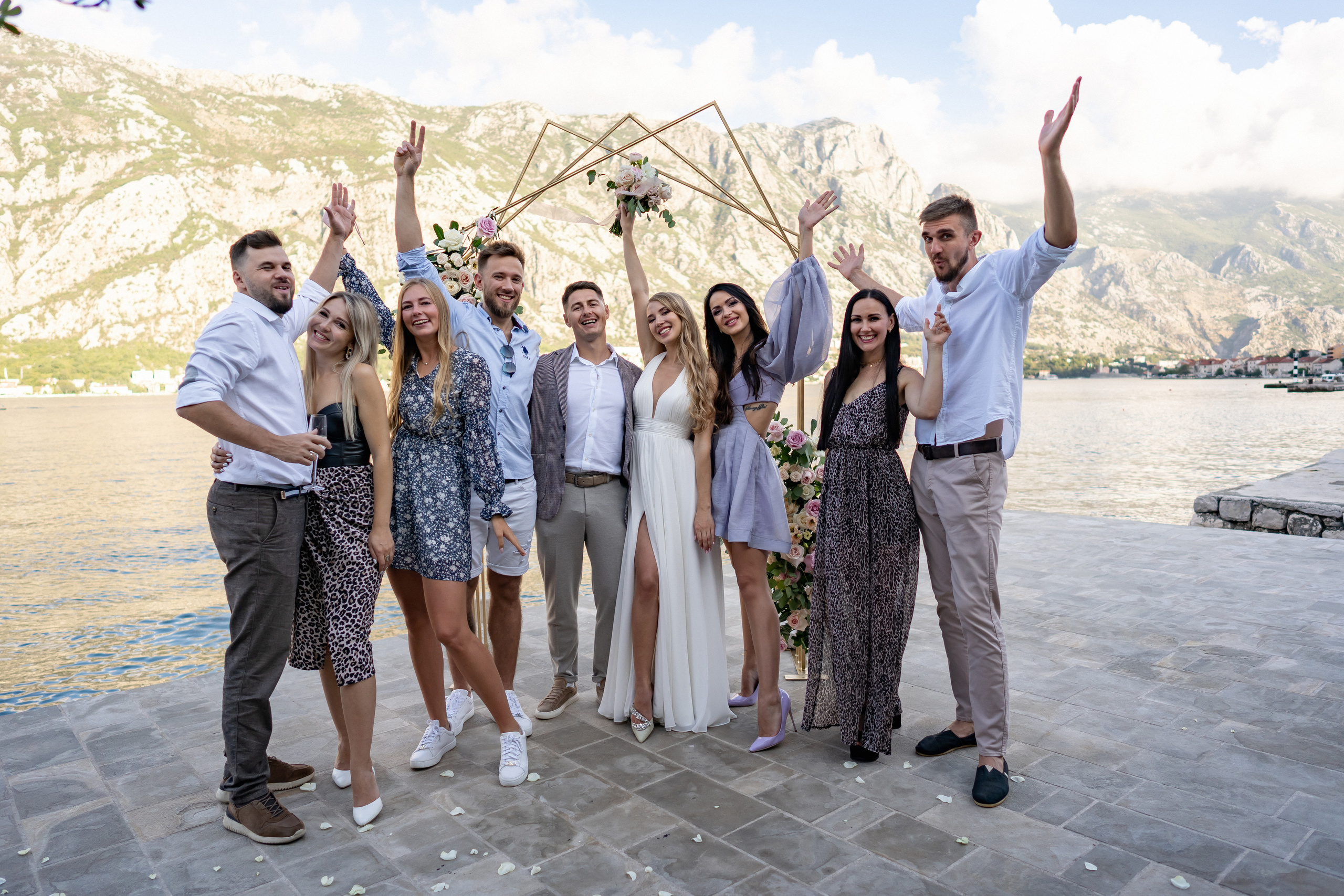 Igor ve Veronika'nın Kotor, Karadağ'da düğünü