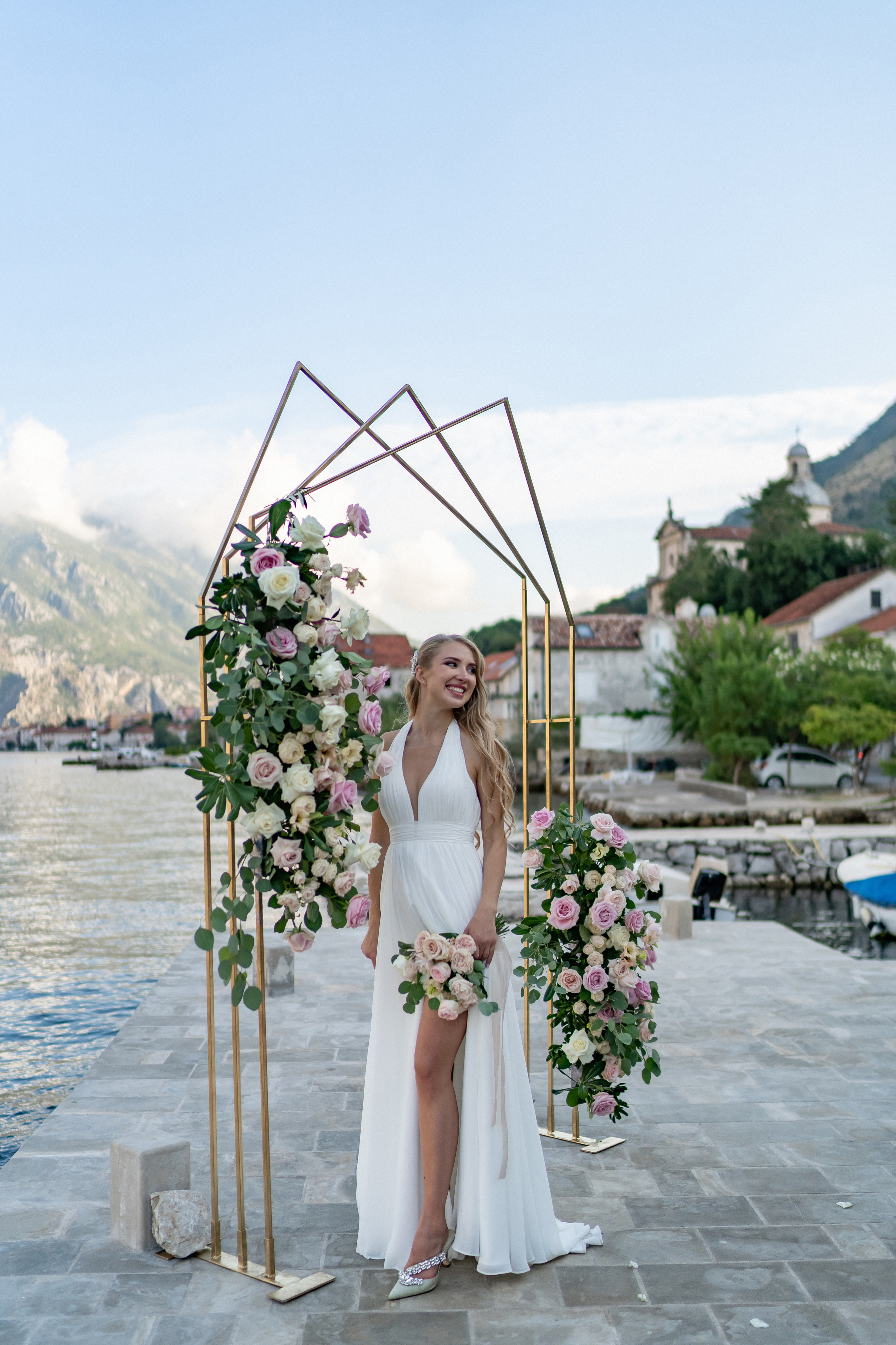 Igor ve Veronika'nın Kotor, Karadağ'da düğünü