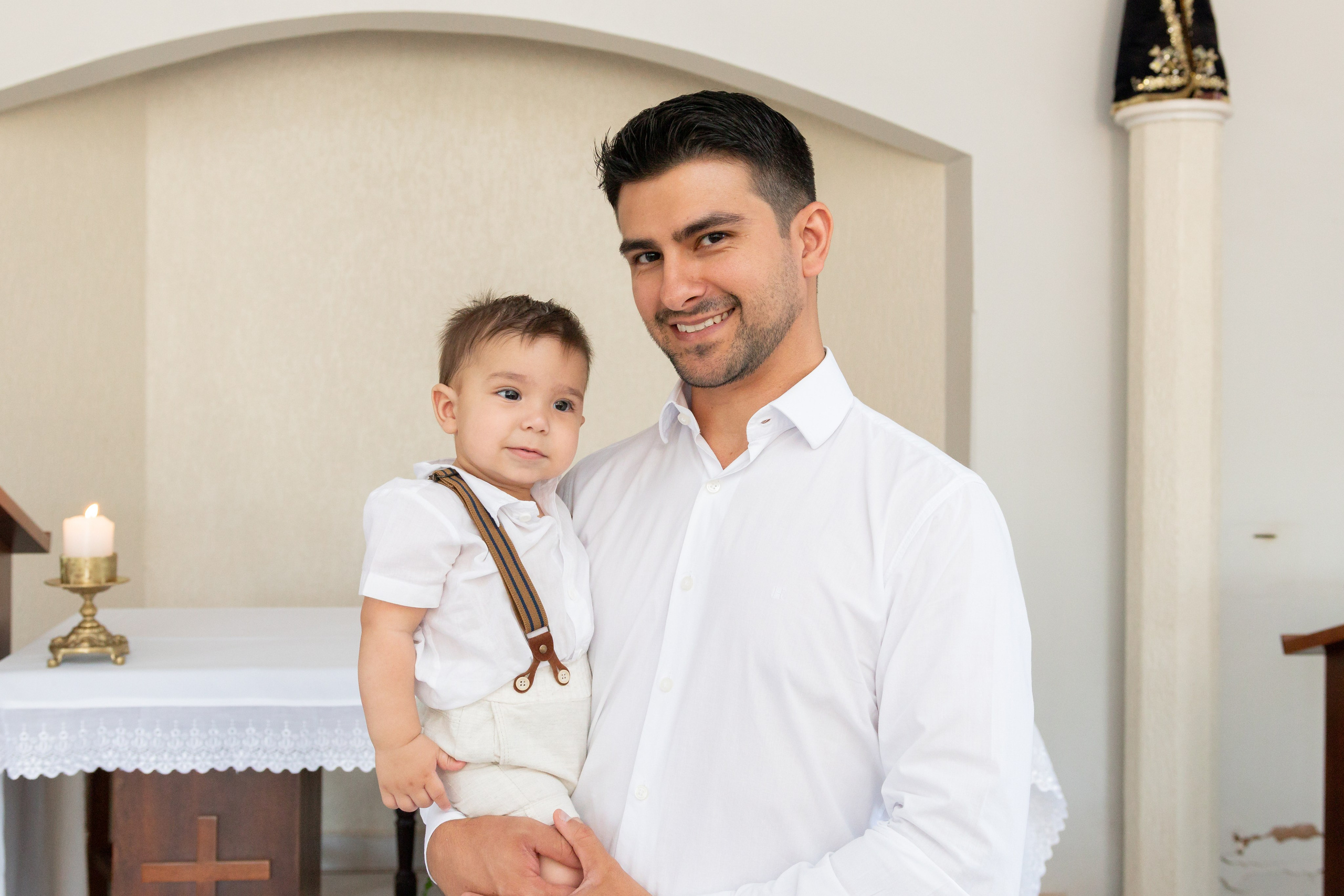 Lucca — Batizado. Principal