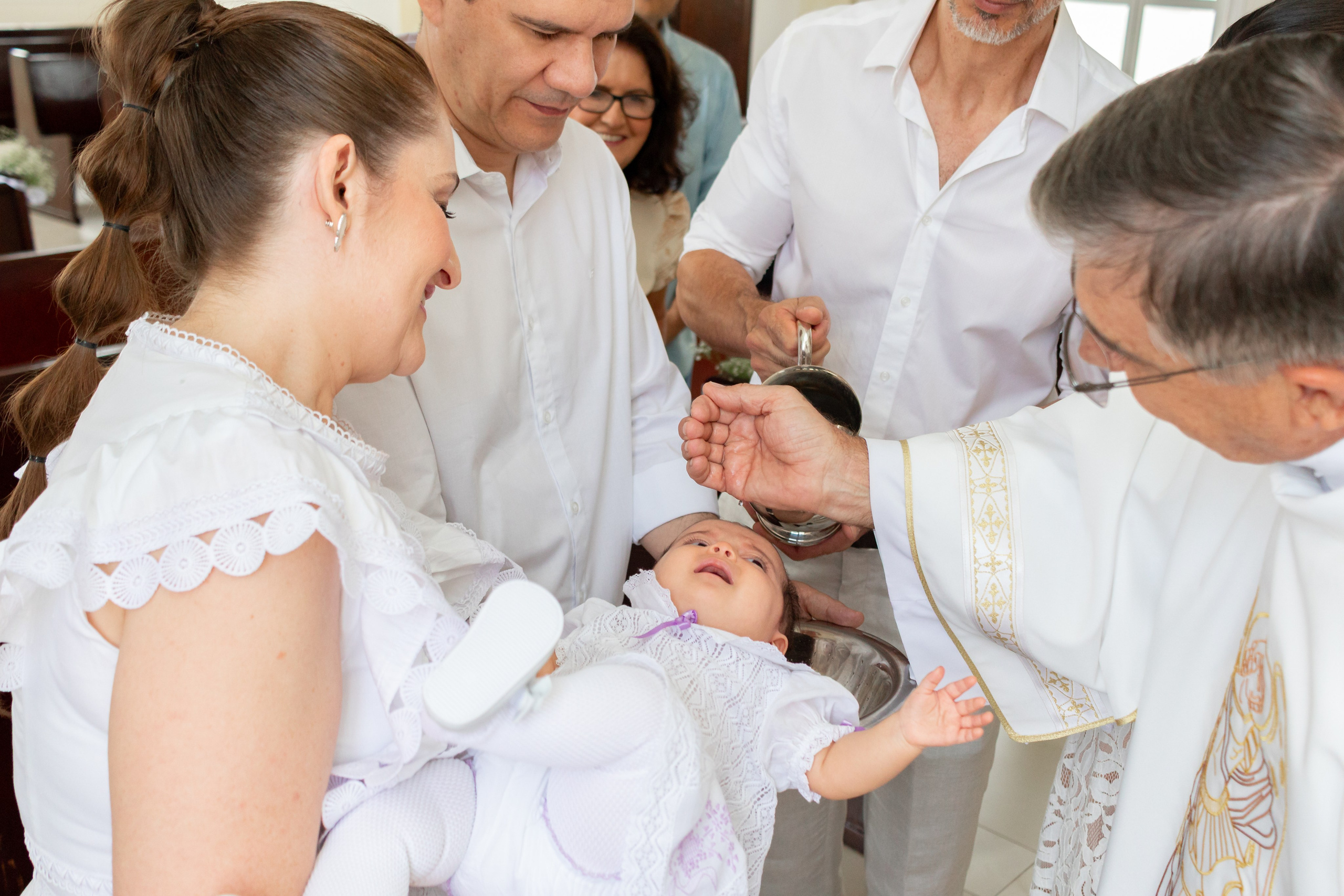 Luiza — Batizado. Principal