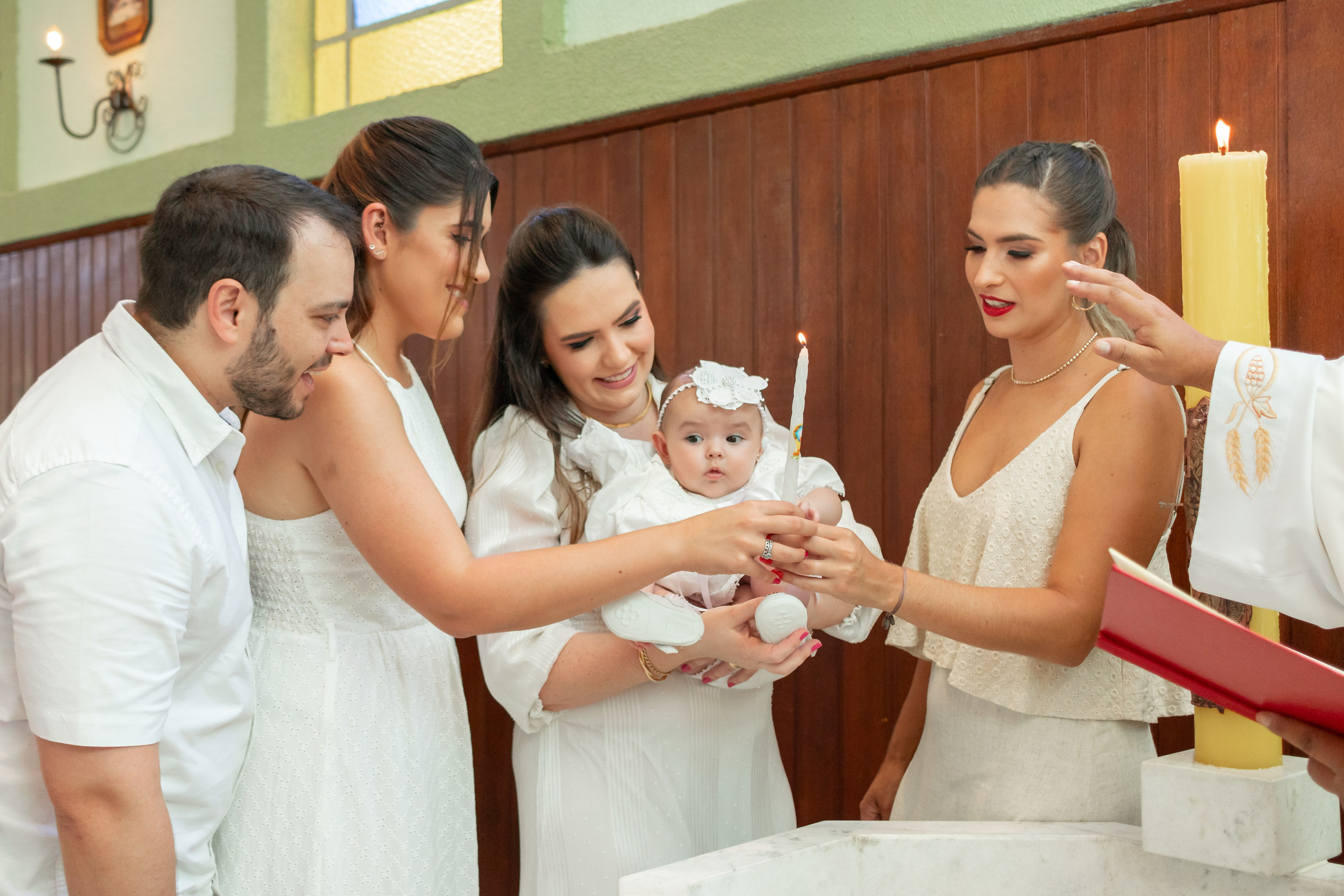 Luísa — Batizado. Principal