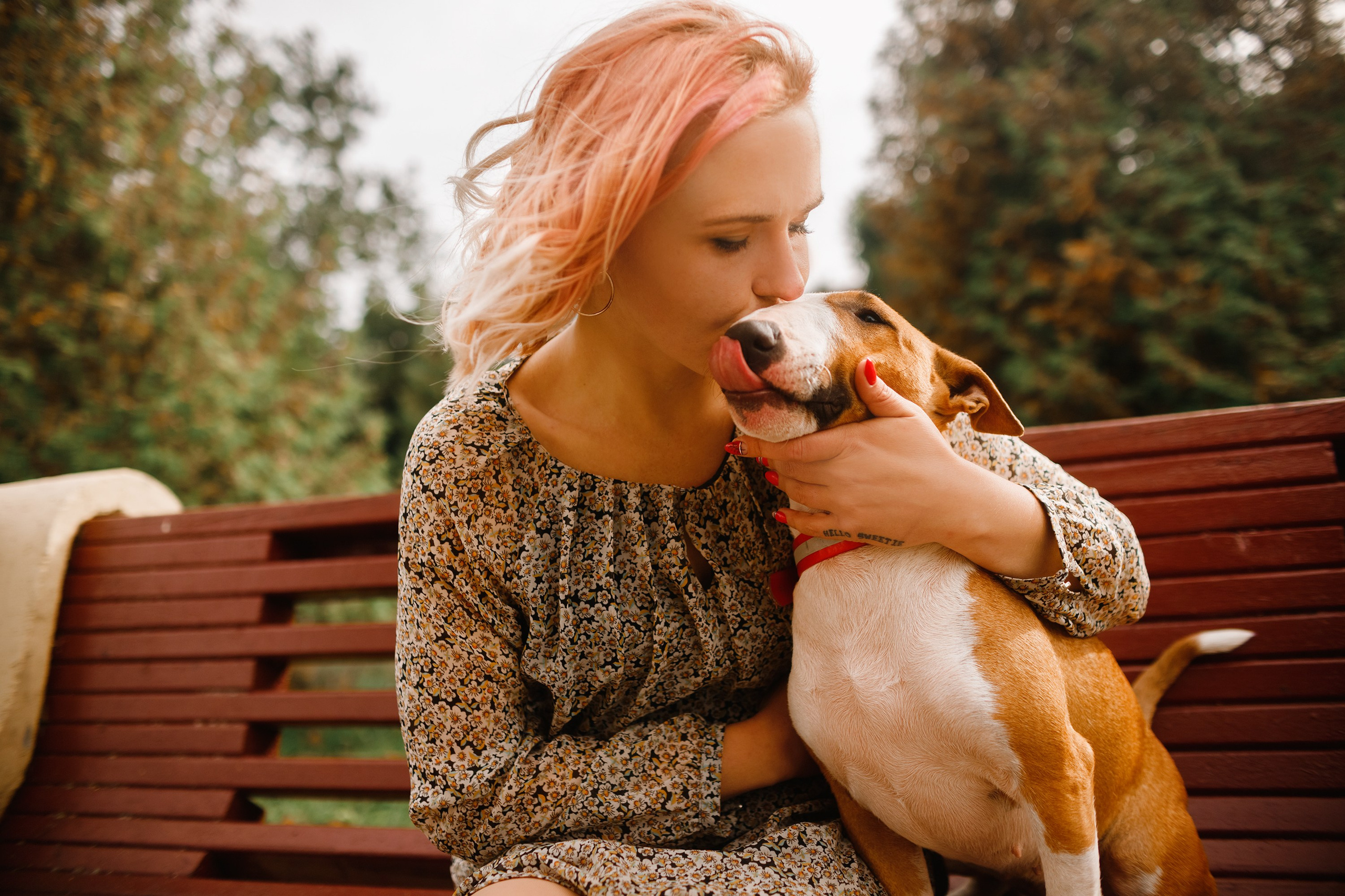 Summer photo day for dog handler. Kaja | fotograf we Wrocławiu | ludzie i psy