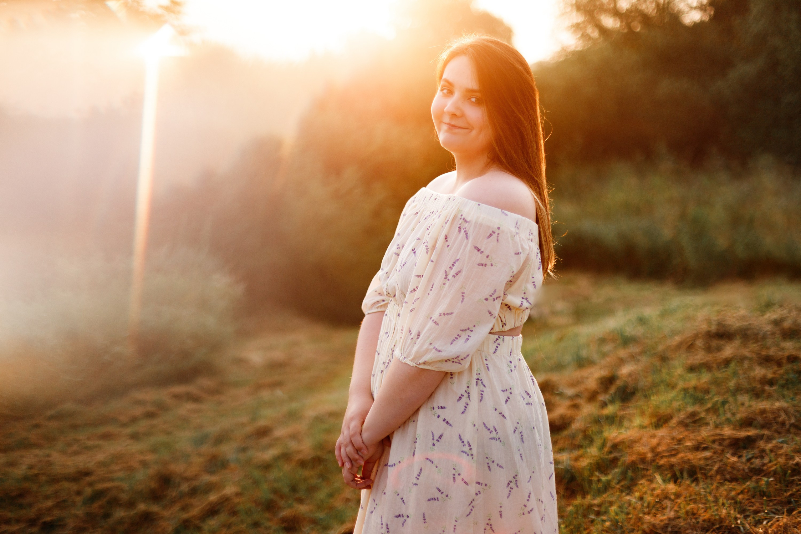 Katya in the field. Kaja | fotograf psów we Wrocławiu