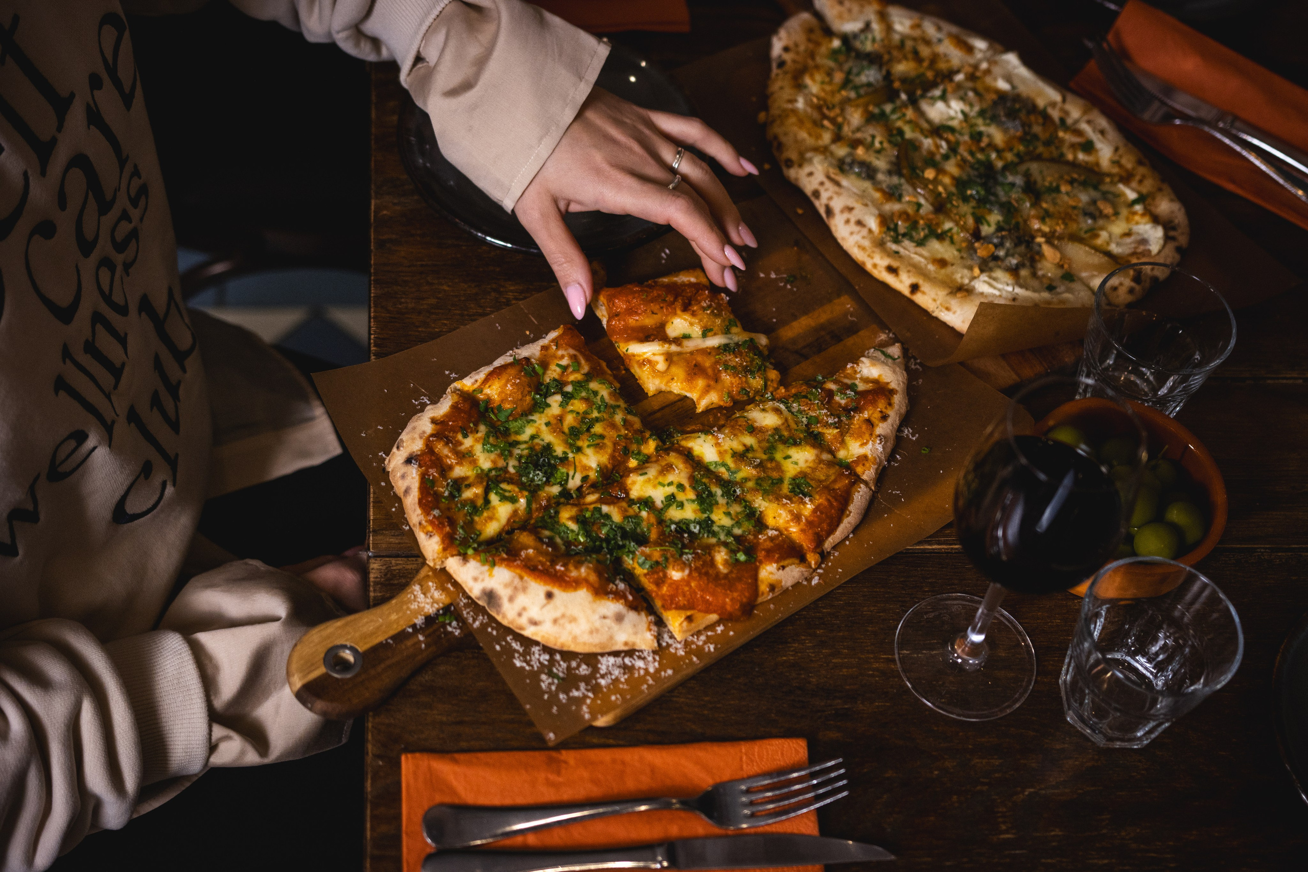 Italian Restaurant. Photographer in Gothenburg Aleksandra Stroganova