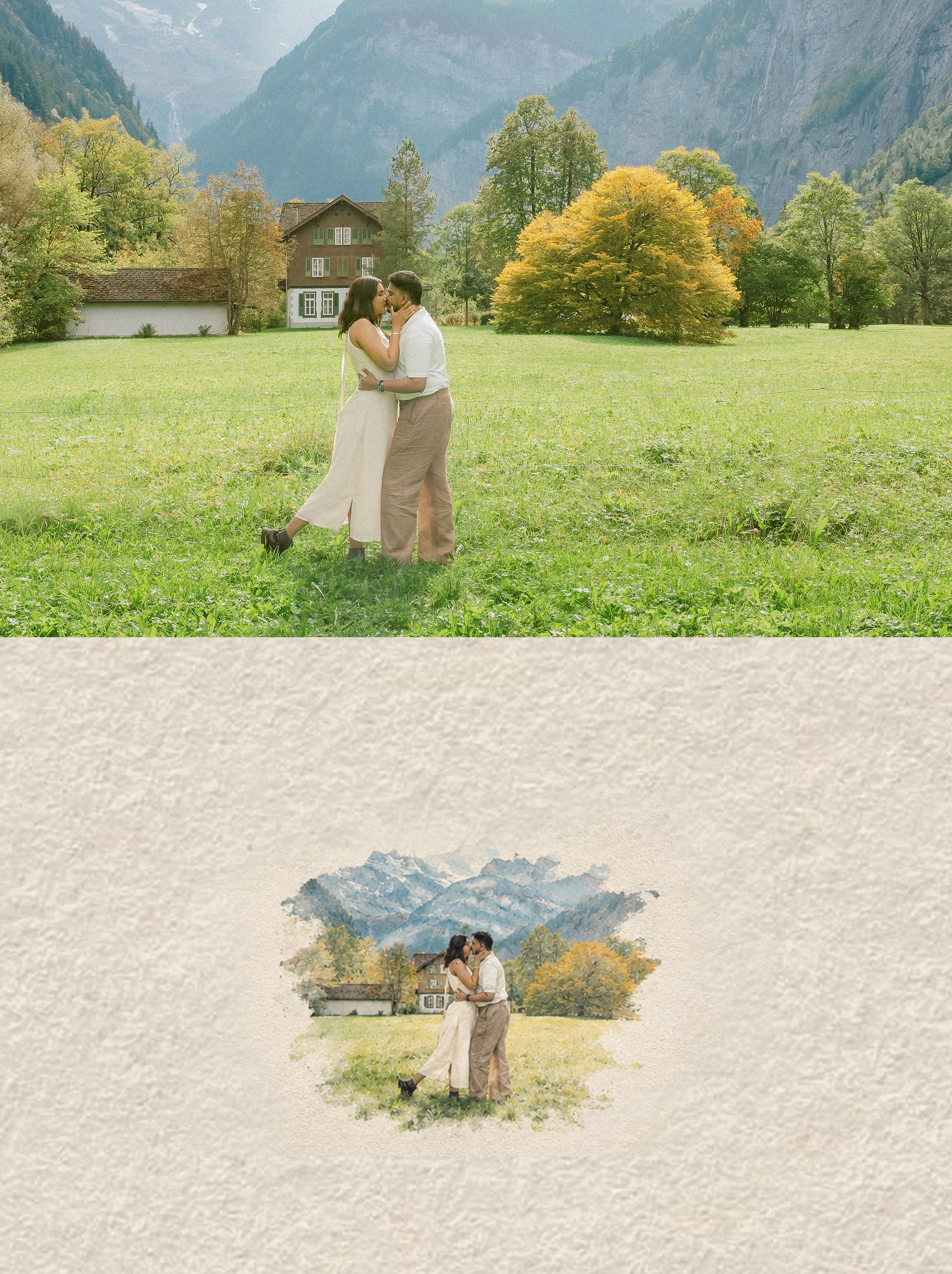 NAVEEN & LINA. WEDDING PHOTO COLOR GRADING