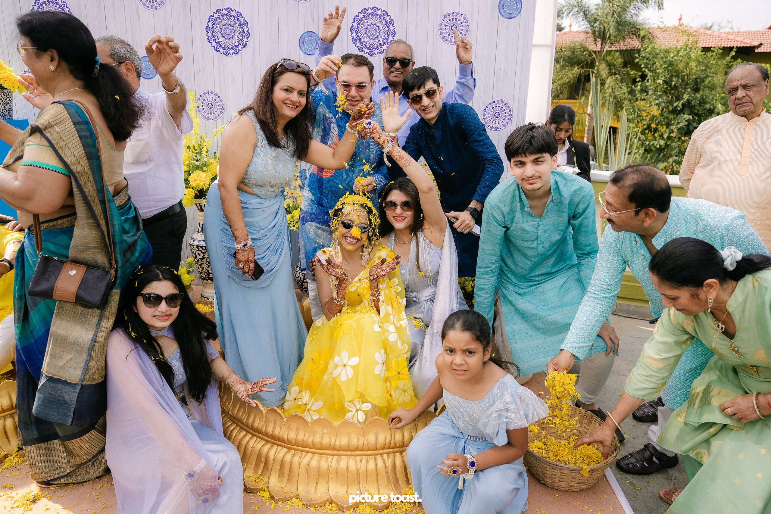 Haldi Hues Ft. Baebie & Goyal. Fine art Wedding Photographers in India & Canada