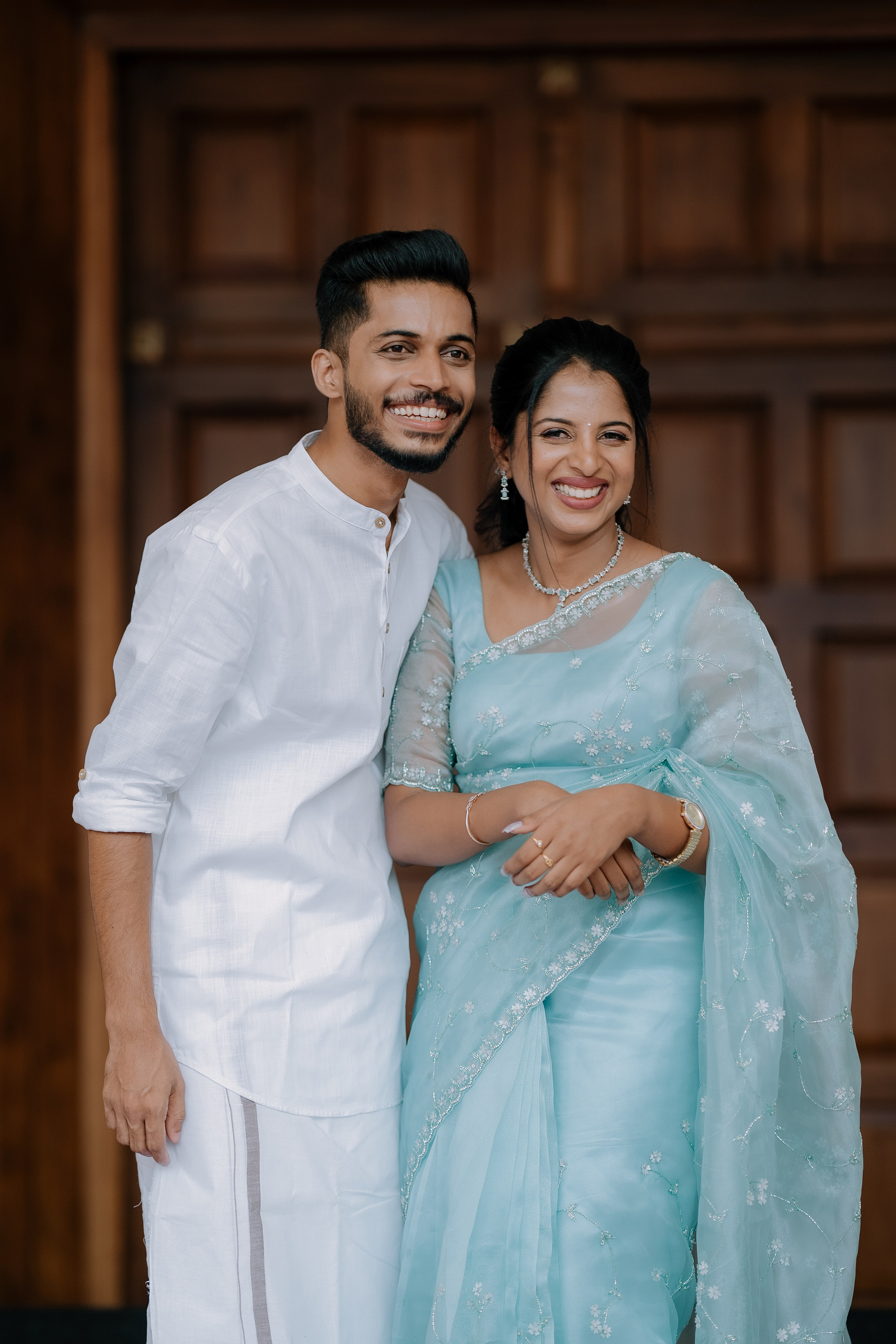 Engagement Ft. Aneesha & Mathew. Fine art Wedding Photographers in India & Canada
