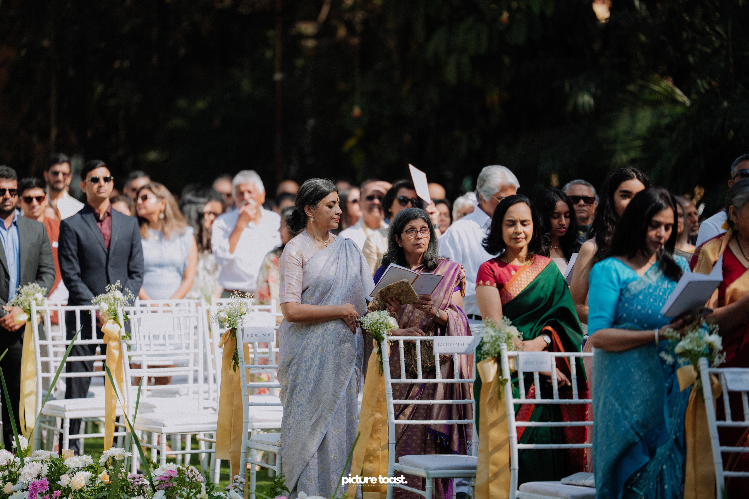 Blessing of Rajiv & Aashna. Fine art Wedding Photographers in India & Canada