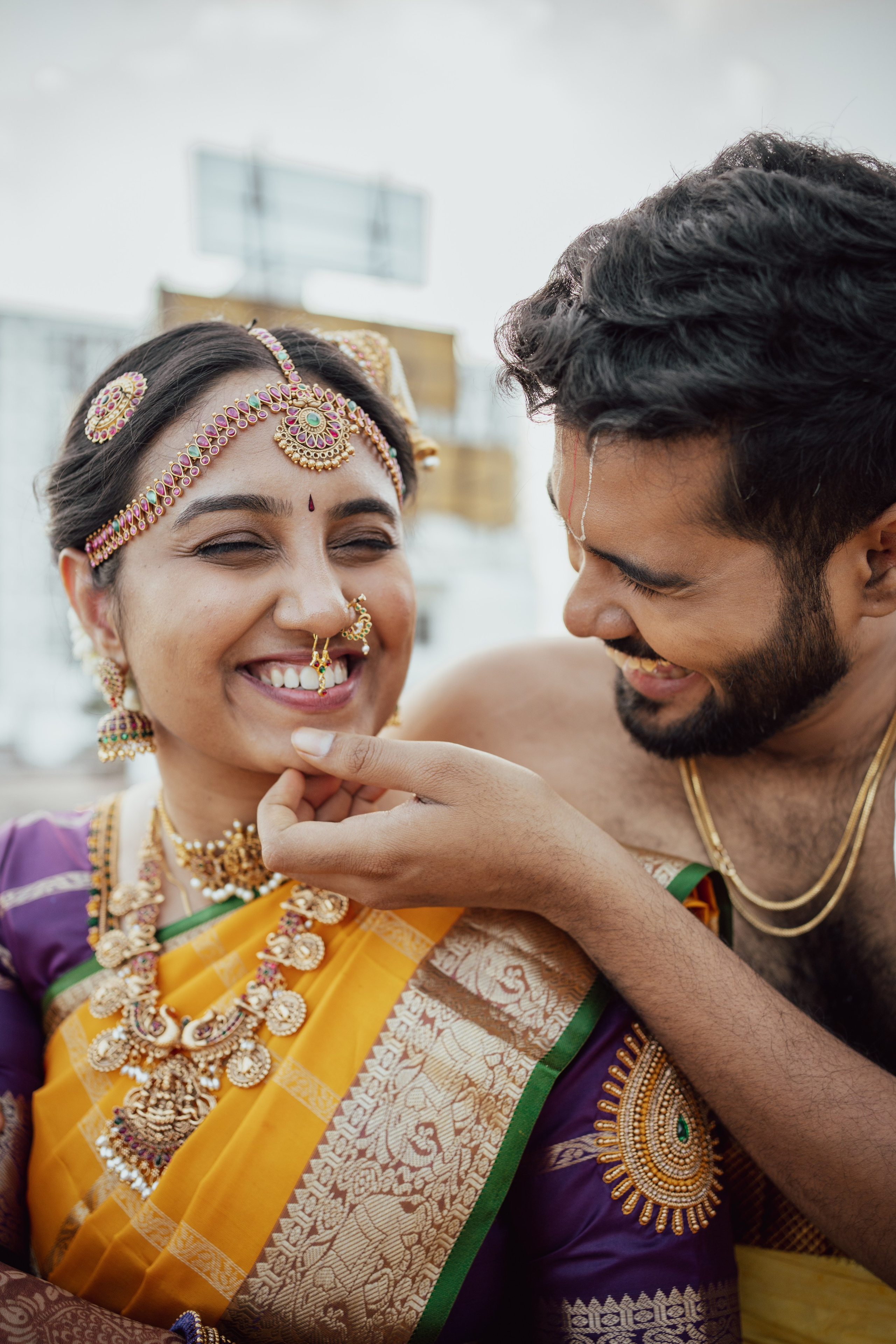 Shamika & Aravind. Menu