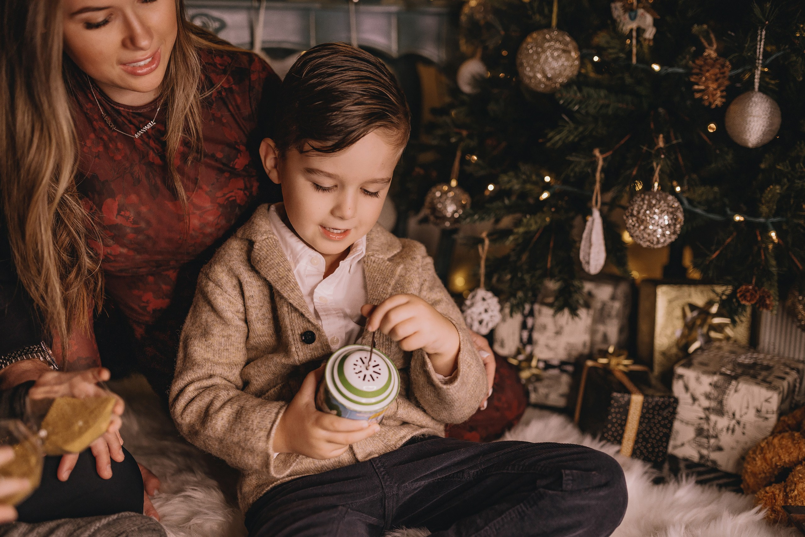 11.16.2025 Christmas Photoshoot. Wedding family event photographer in Chicago Nick Yushevich