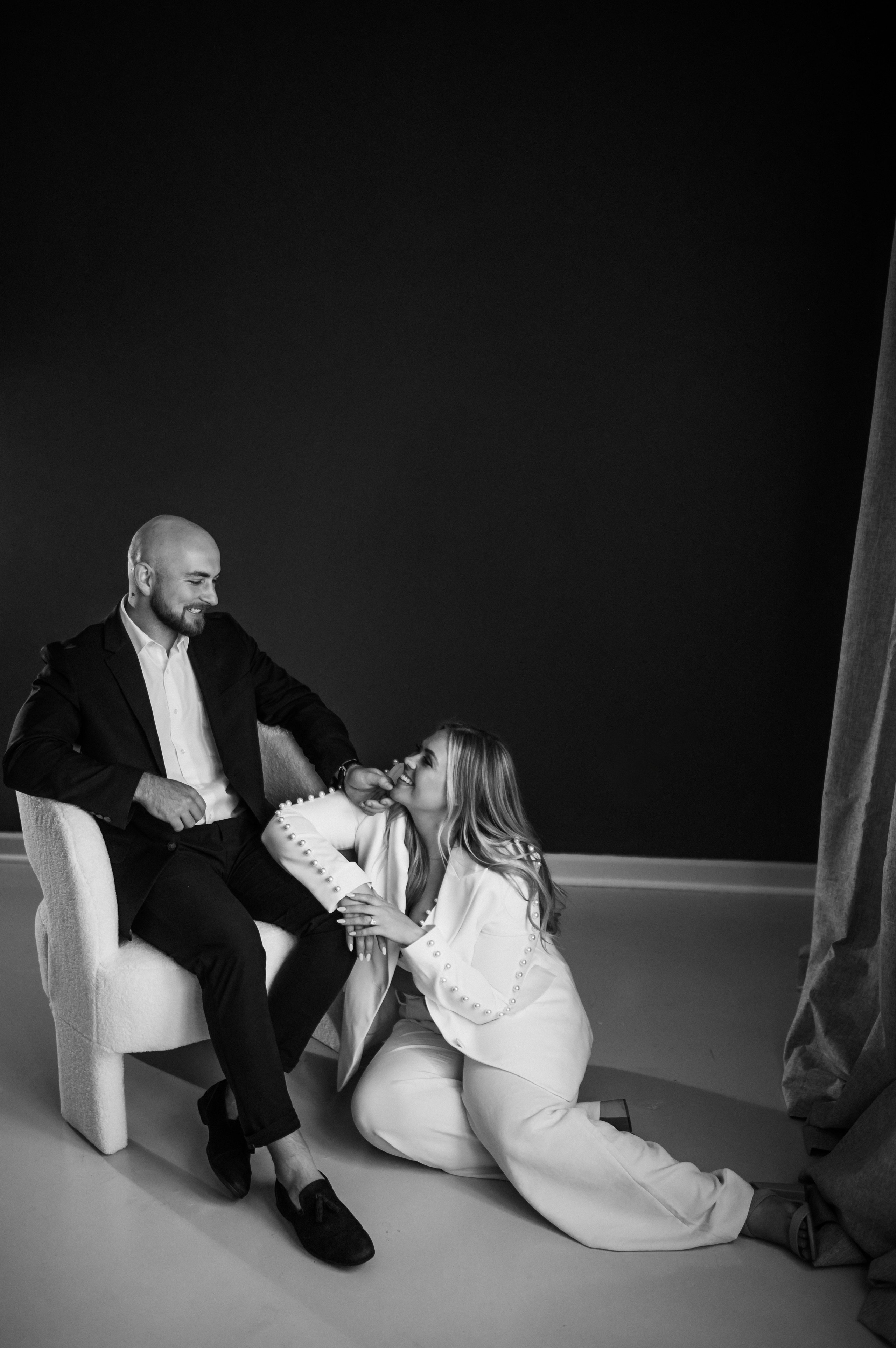 Mike & Elizabeth. Wedding, maternity and family photographer in Charlotte Tasha Minn