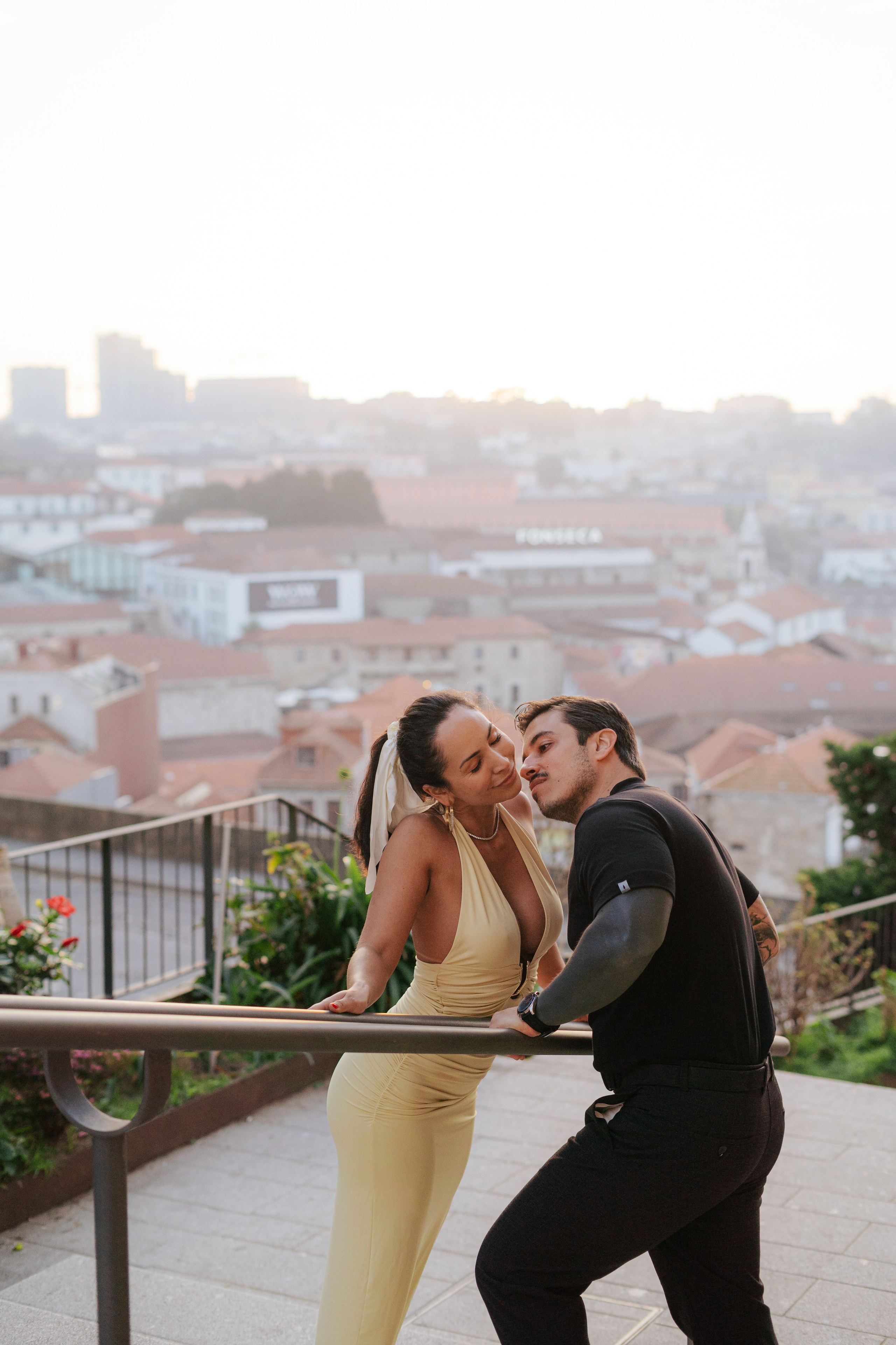 Fernando e Caroline. Davi Valente