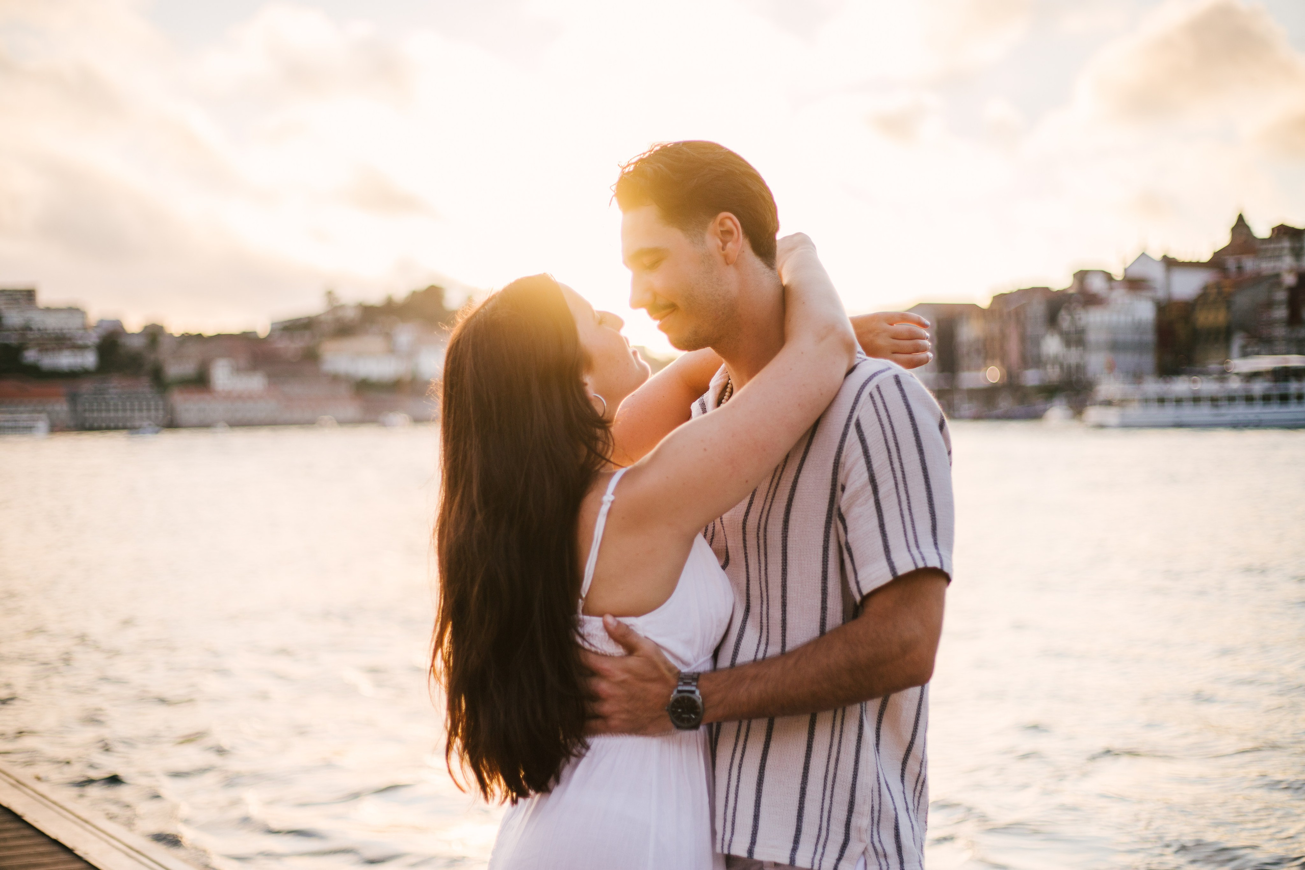 Anabel e Guillaume. Davi Valente