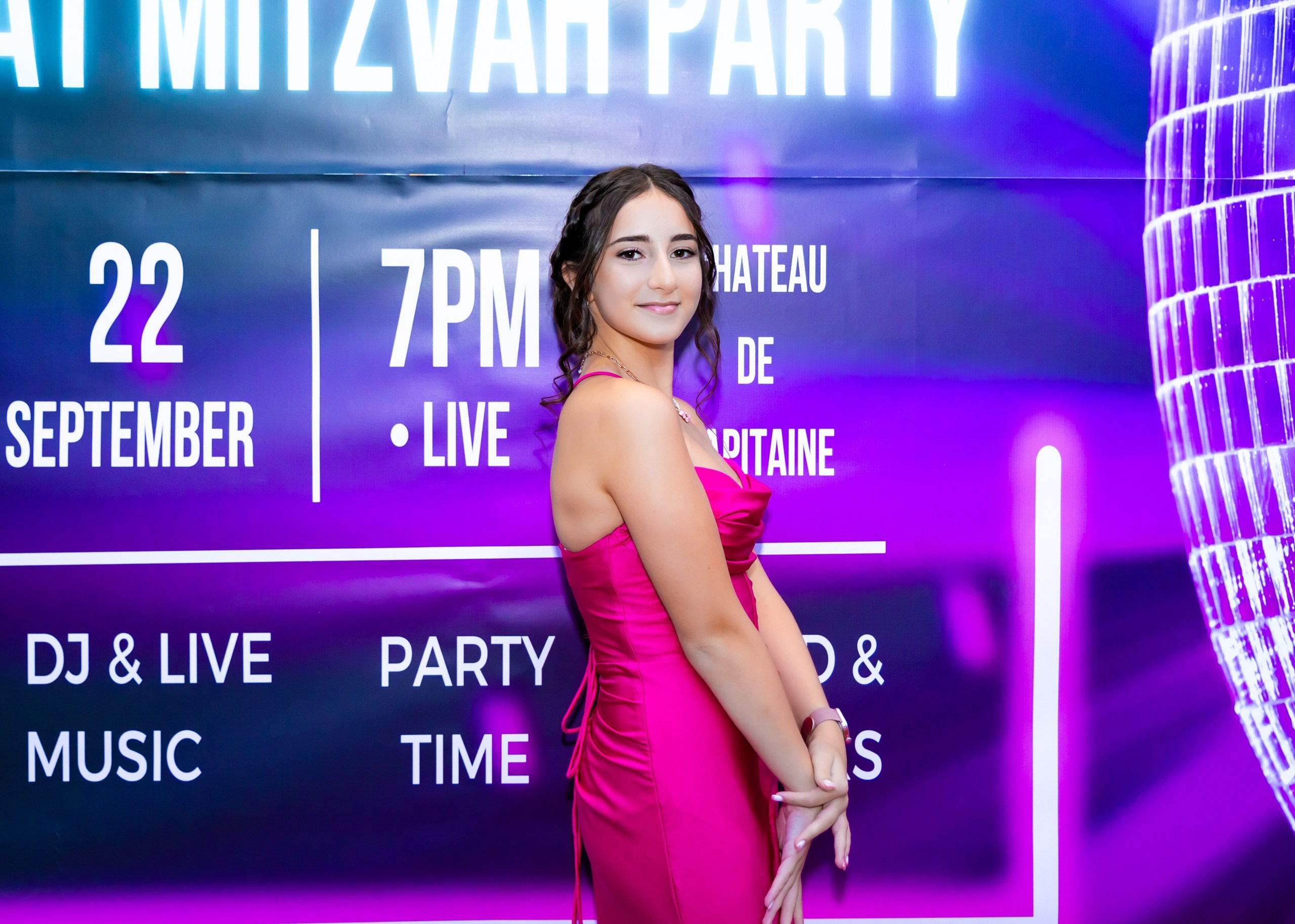 Madeleine’s Bat Mitzvah Party. Mazal Tov Studio