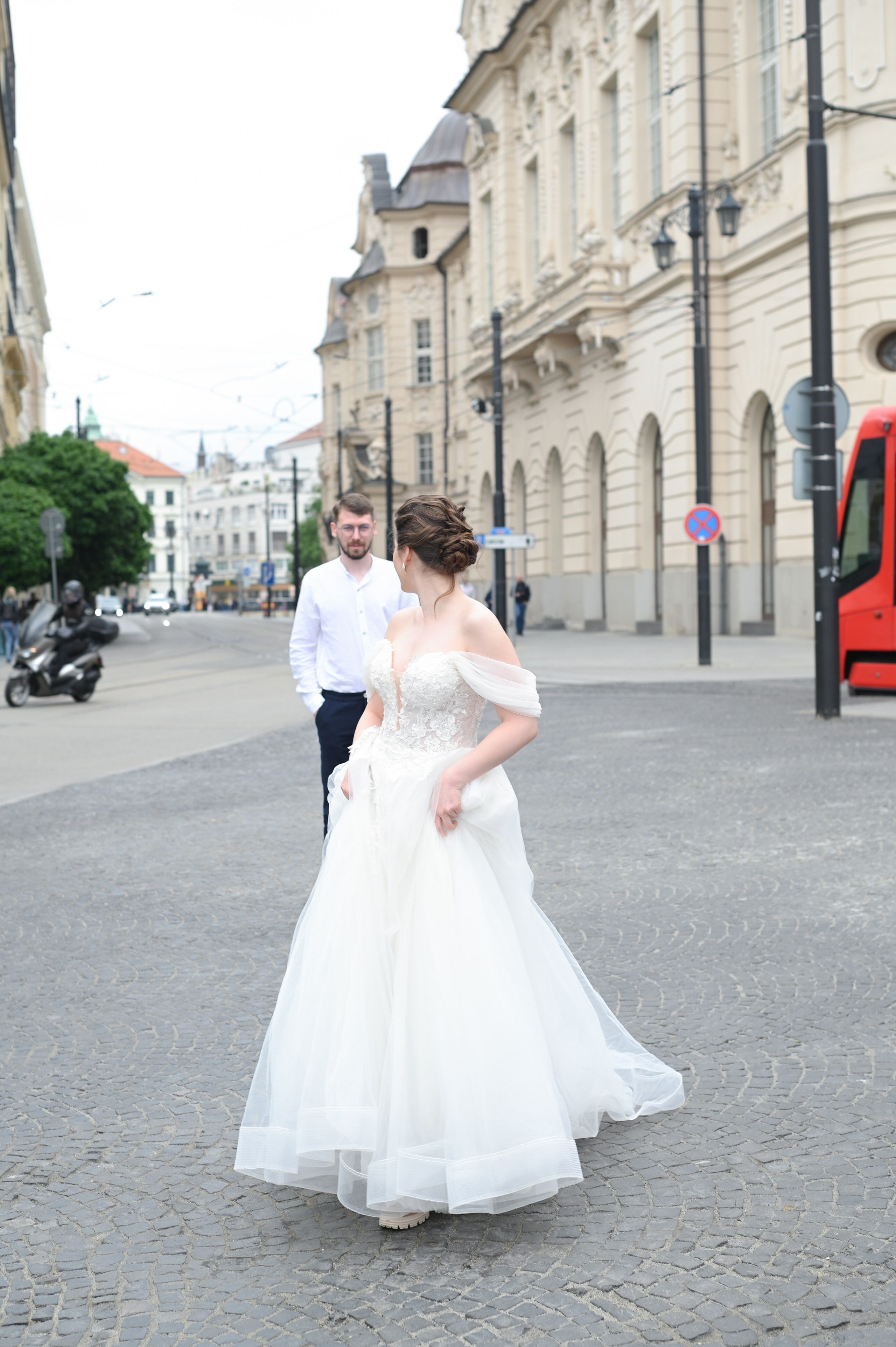 Malik & Kristina in Bratislava. Photo Vienna and Bratislava