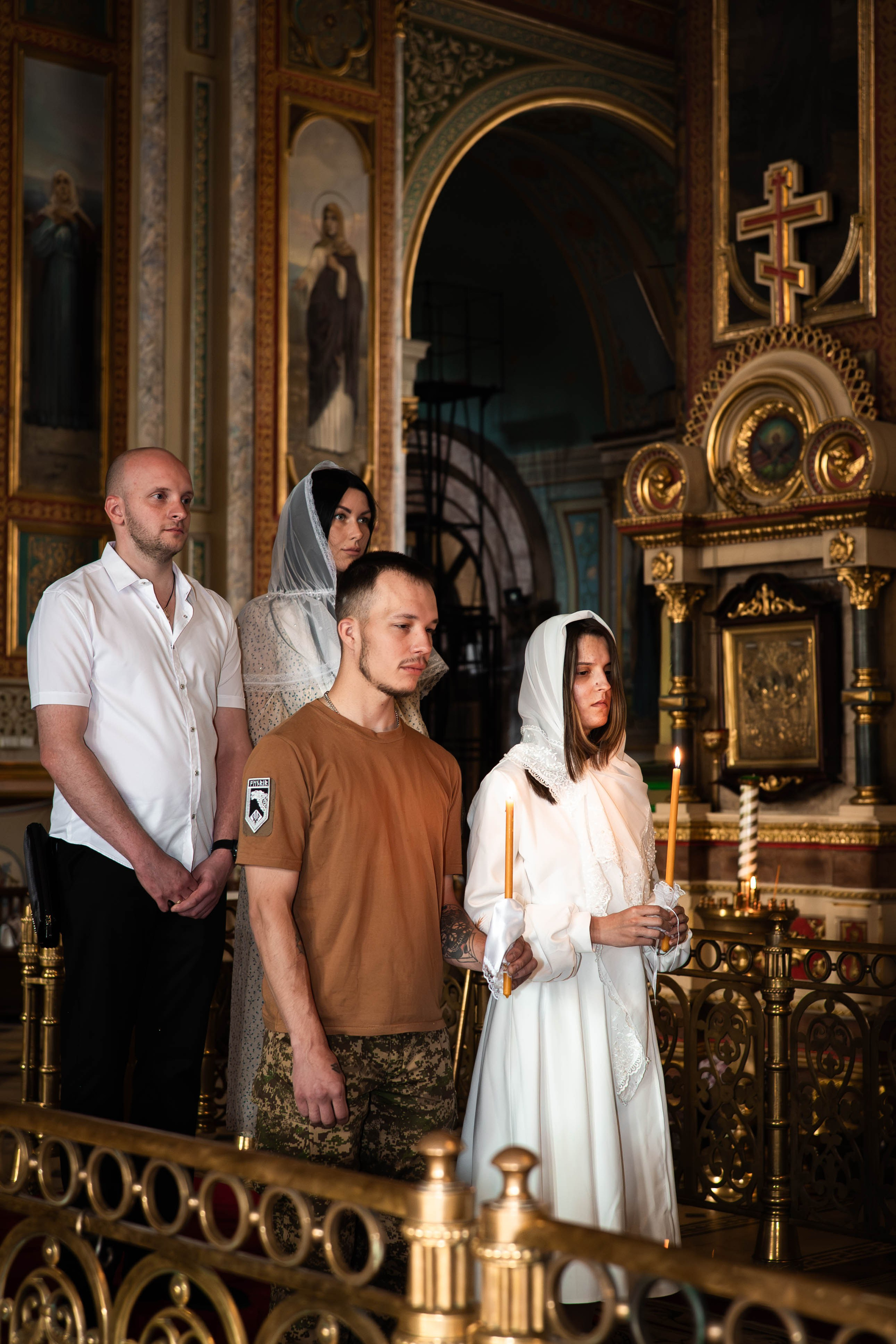 Вінчання Михайла та Олени. Сімейний та весільний фотограф Анастасія Реброва
