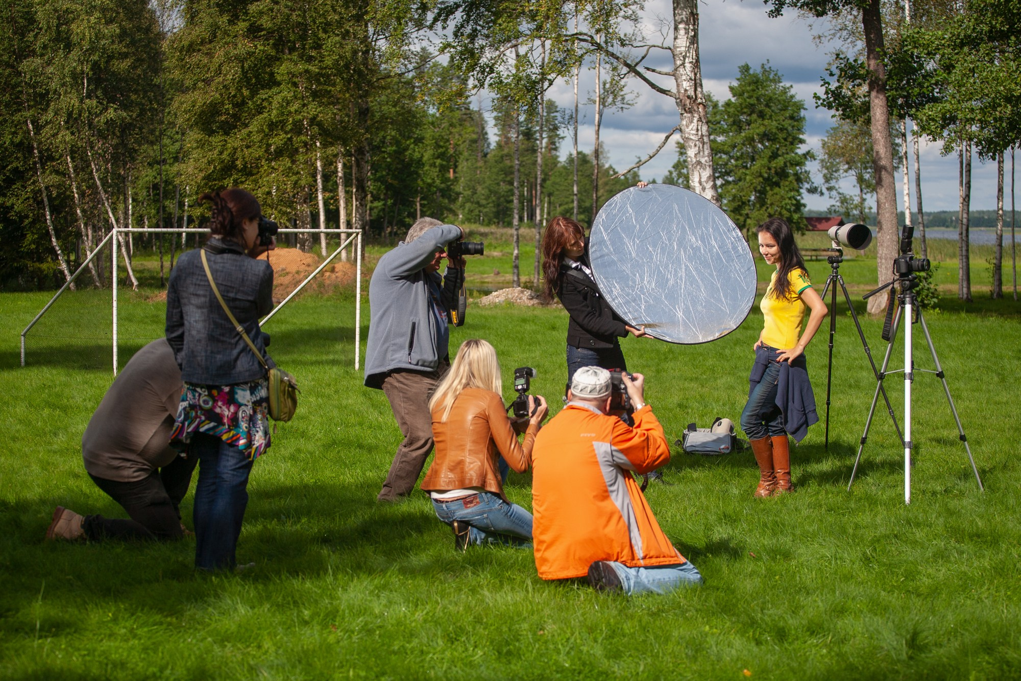 GALERIJA. Fotokursi fotostudijā Rīgā. Profesionāls fotogrāfs Aivars Tipsis