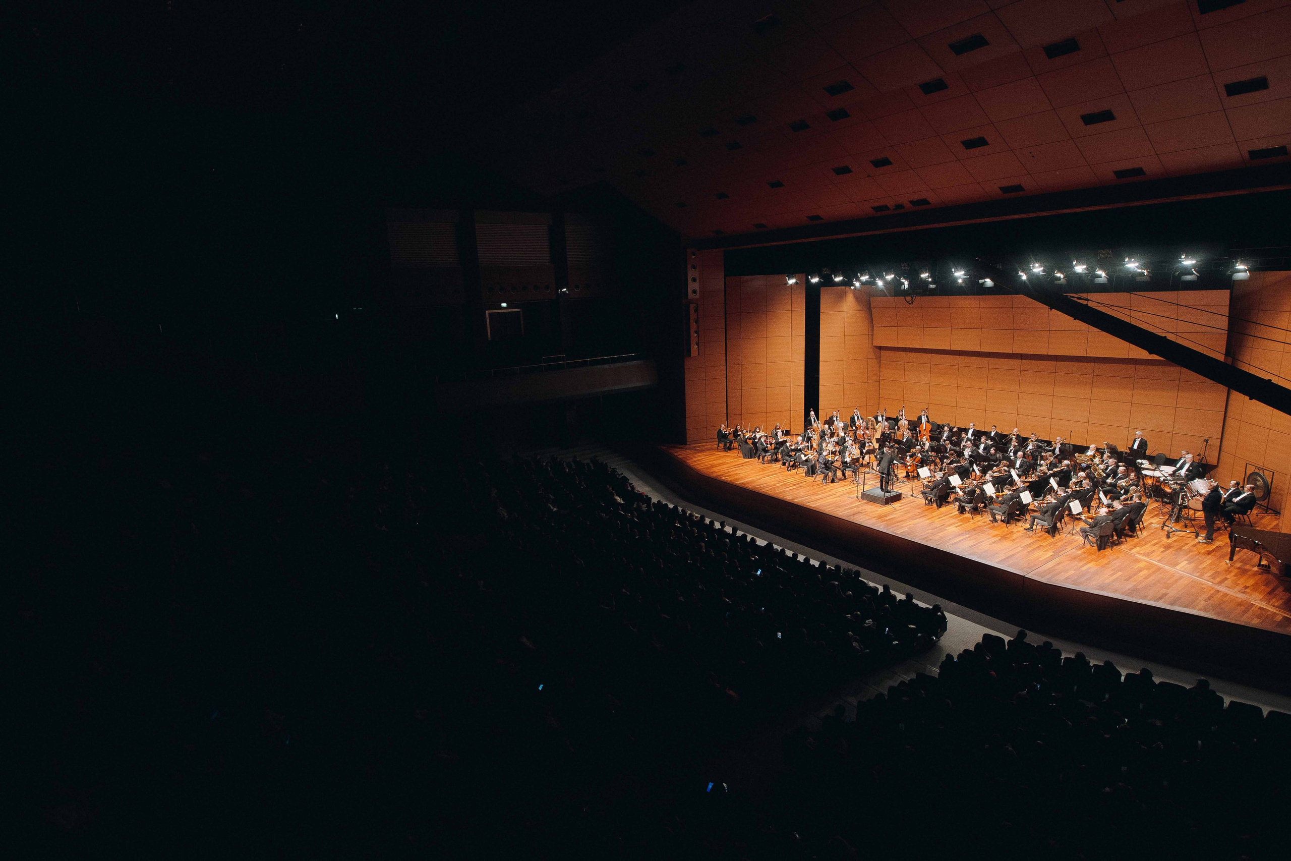 The Tchaikovsky Academic Grand Symphony Orchestra in Istanbul. Wedding&Event photographer Ismail Rzayev in Baku