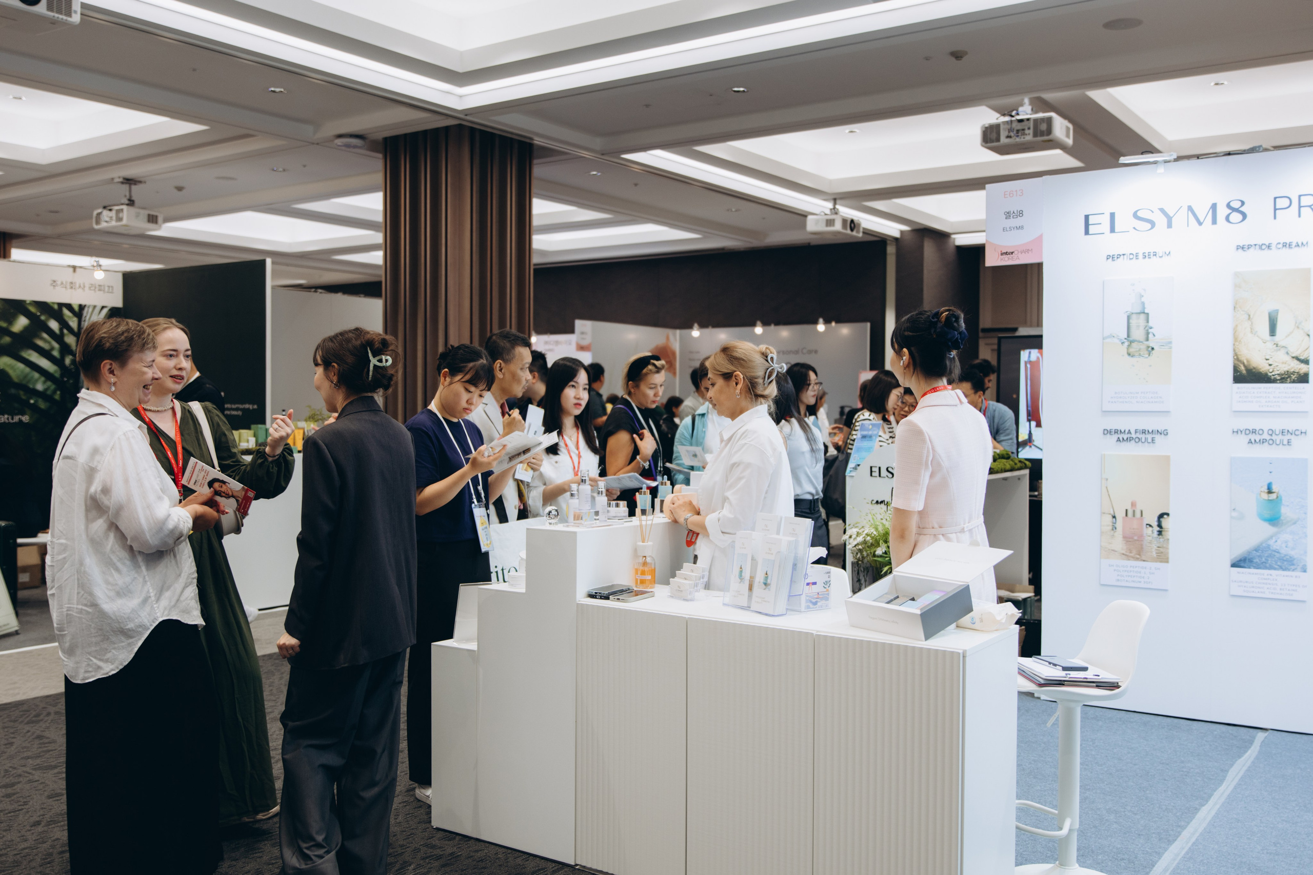 Inter charm Korea 2024 (ELSYM8). Portrait photographer in South Korea Olga Lian