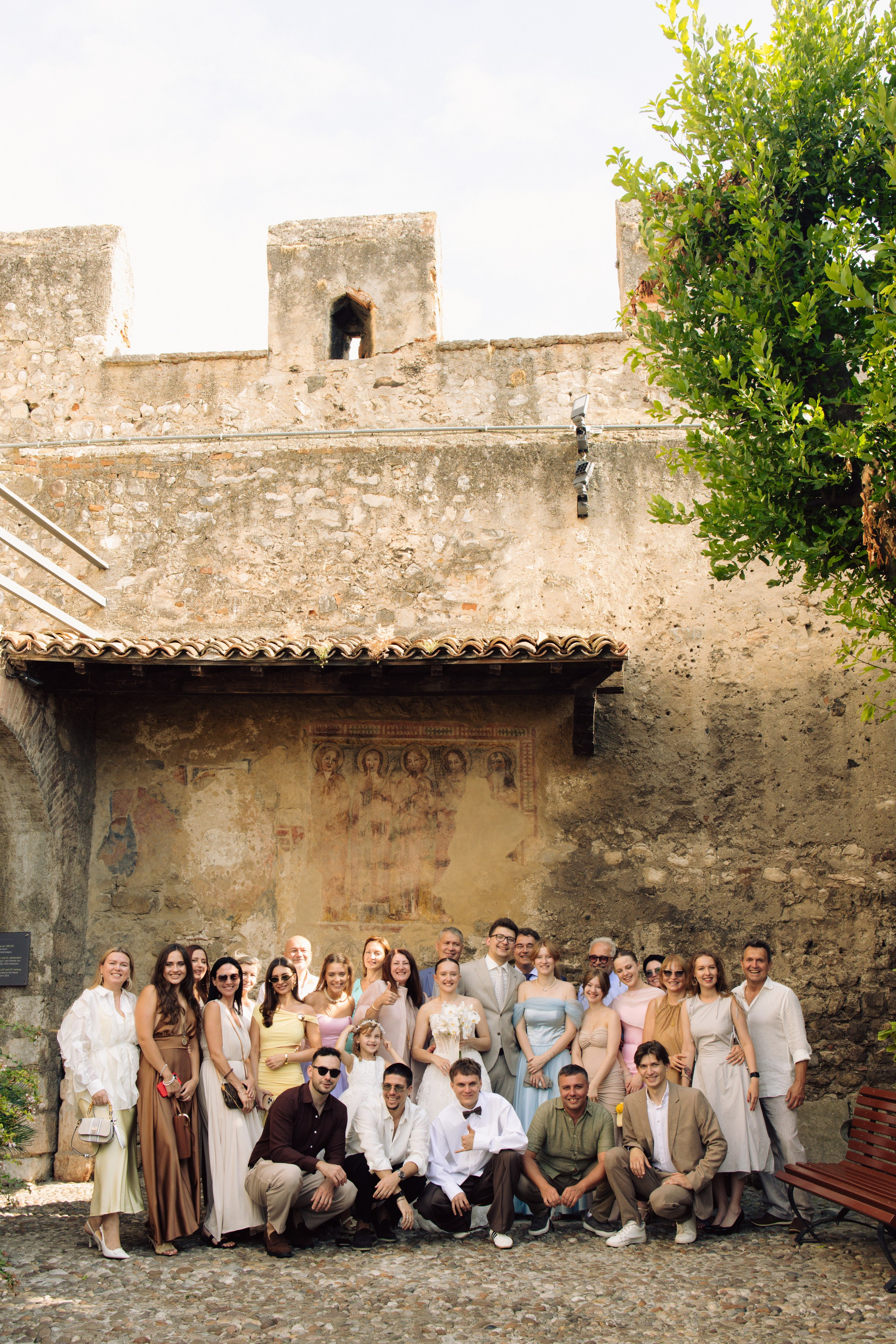 Wedding at Lake Garda in Limone sul Garda and Malcesine, Italy — Sofia and Egor. Liza Bizzaro — Italy Wedding, Love Story & Portrait Photographer in Milan, Turin, Piedmont and Across Italy