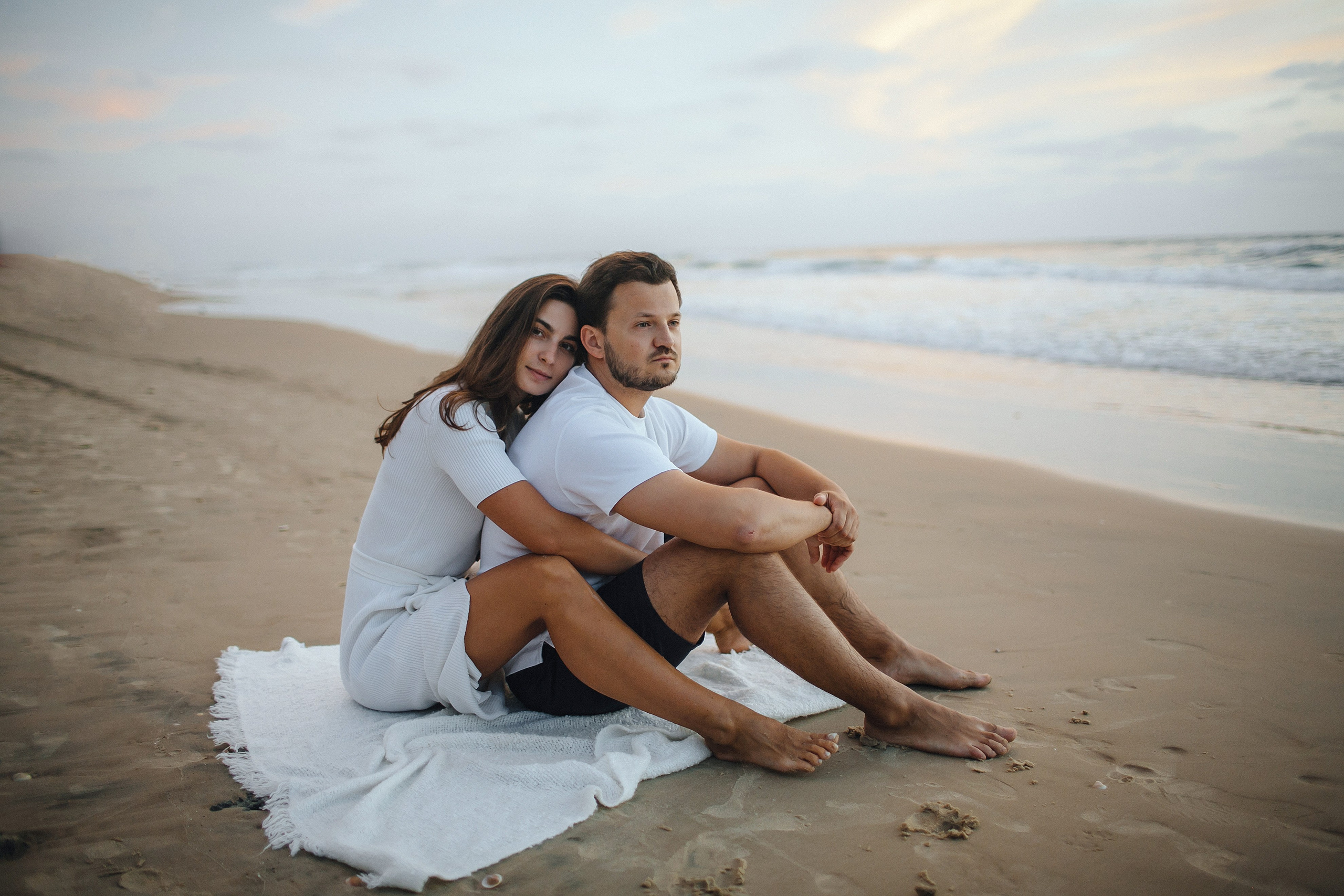 Bat Yam beach. Family photographer in Israel