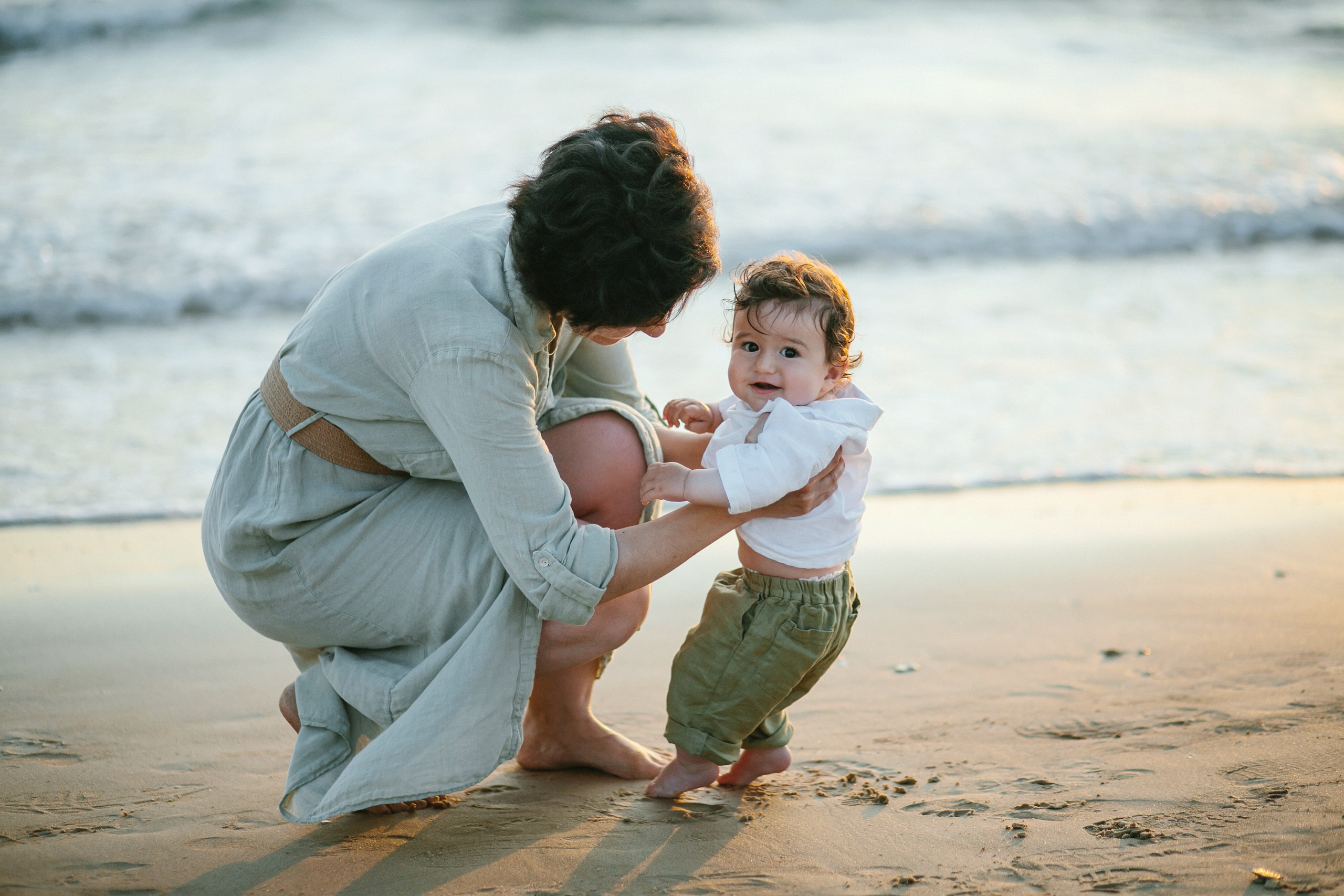 Studentim beach / Eithan 9 month. Family photographer in Israel