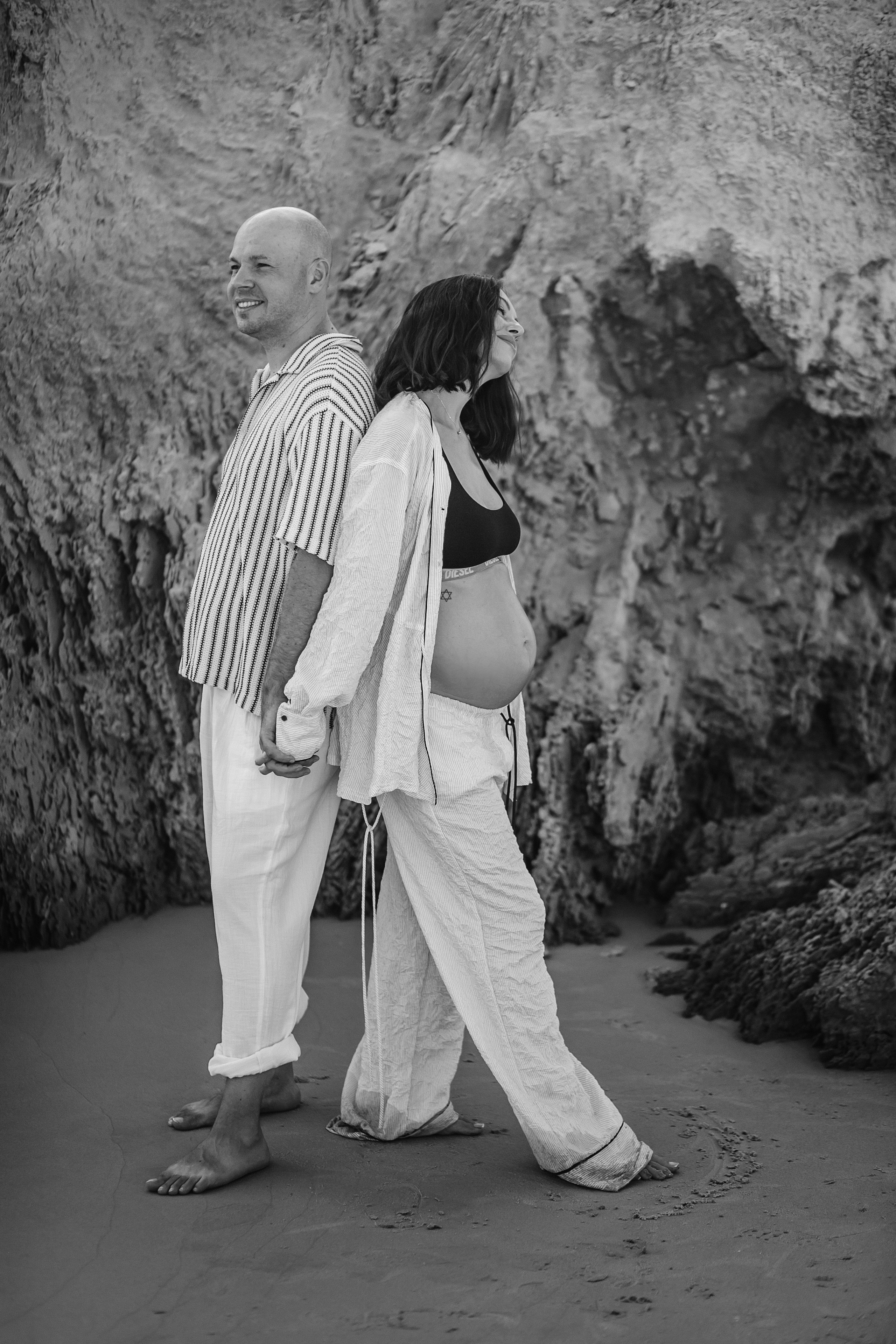 Katya & Fil Givat Olga. Family photographer in Israel