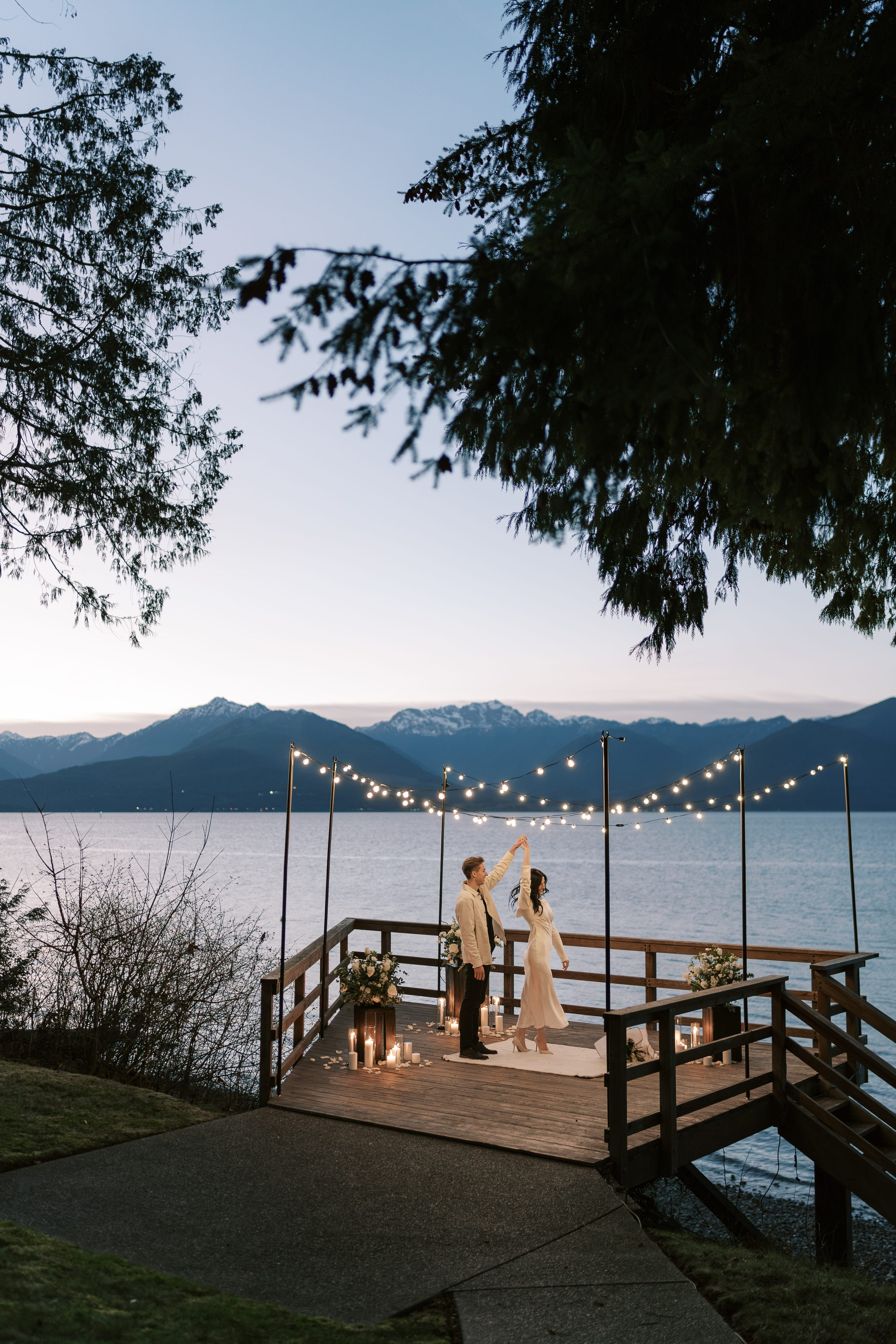 Proposal. January 2025. Seabeck, Washington State. EVAN ARISTOV WEDDING PHOTOGRAPHY — Seattle Wedding Photographer