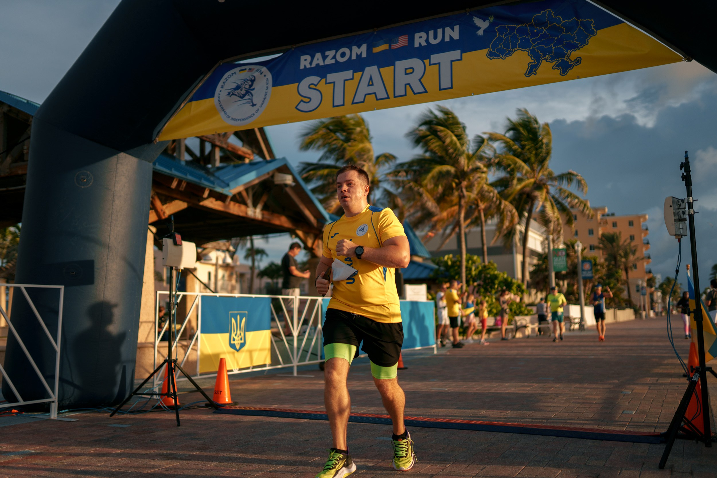 RAZOM RUN. ФОТОГРАФ ФЛОРИДА МАЙАМИ