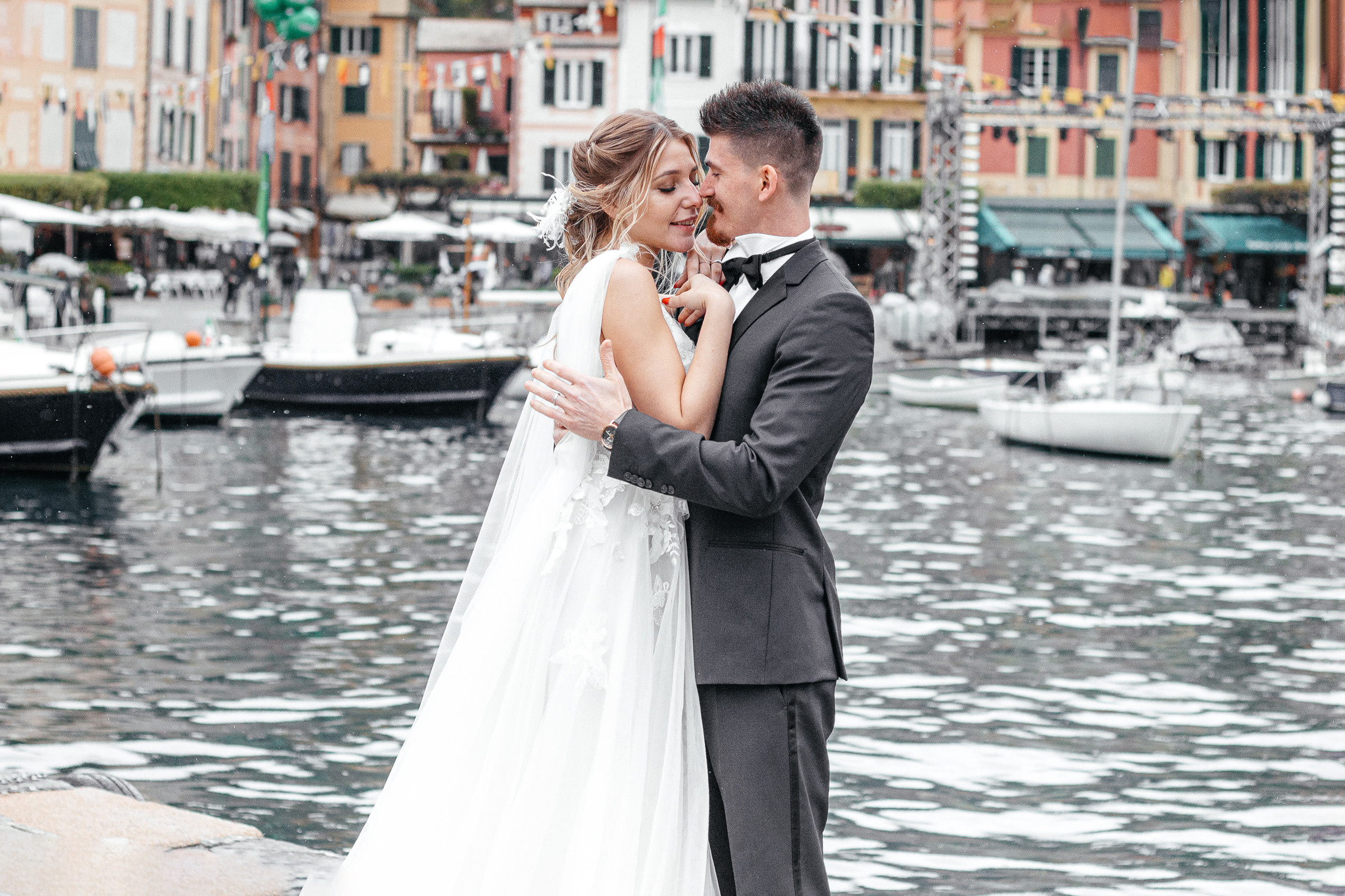 Alina e Ruslan, Portofino
