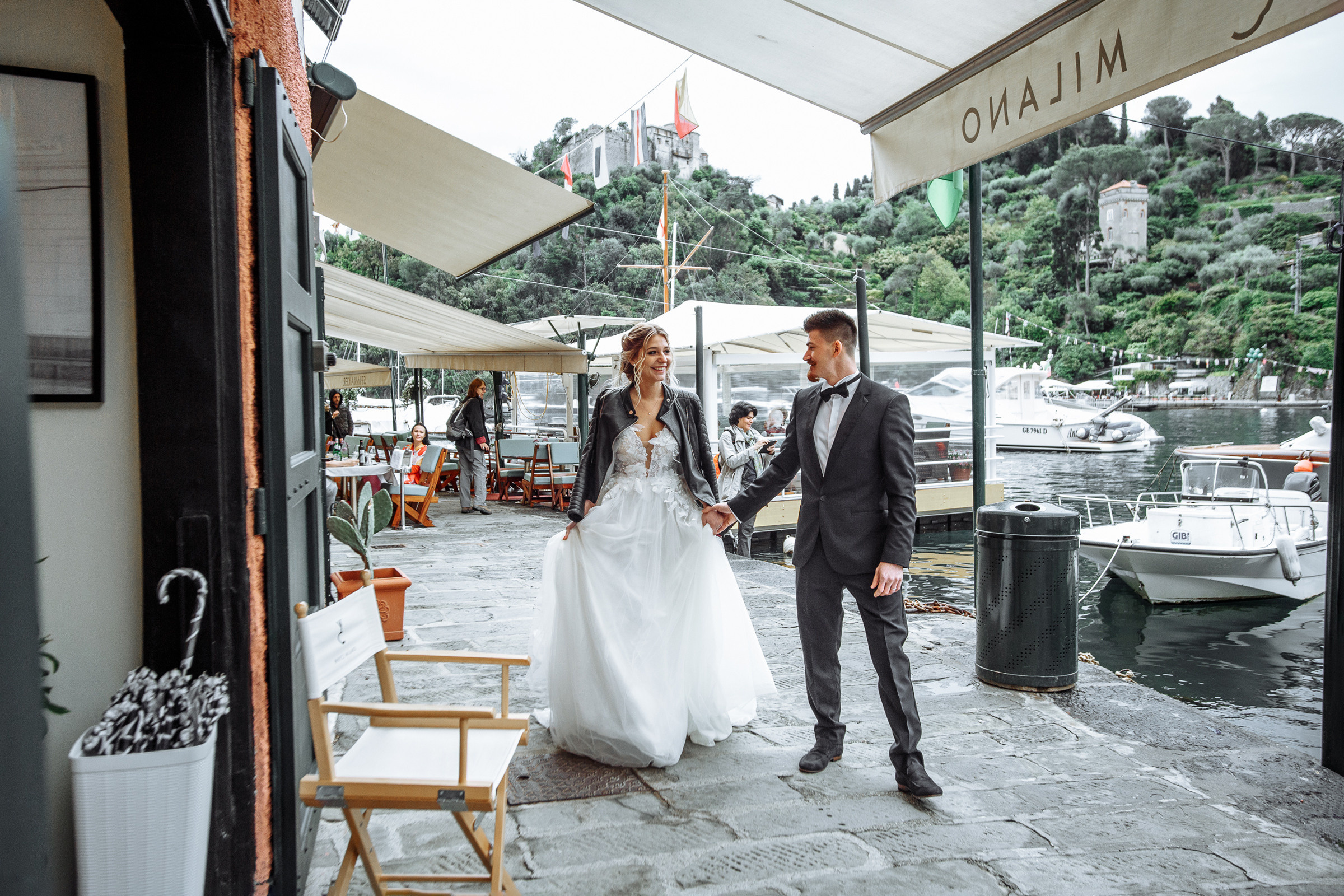 Alina e Ruslan, Portofino