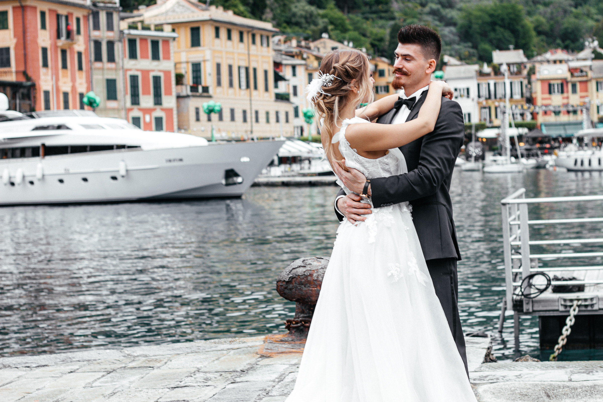 Alina e Ruslan, Portofino