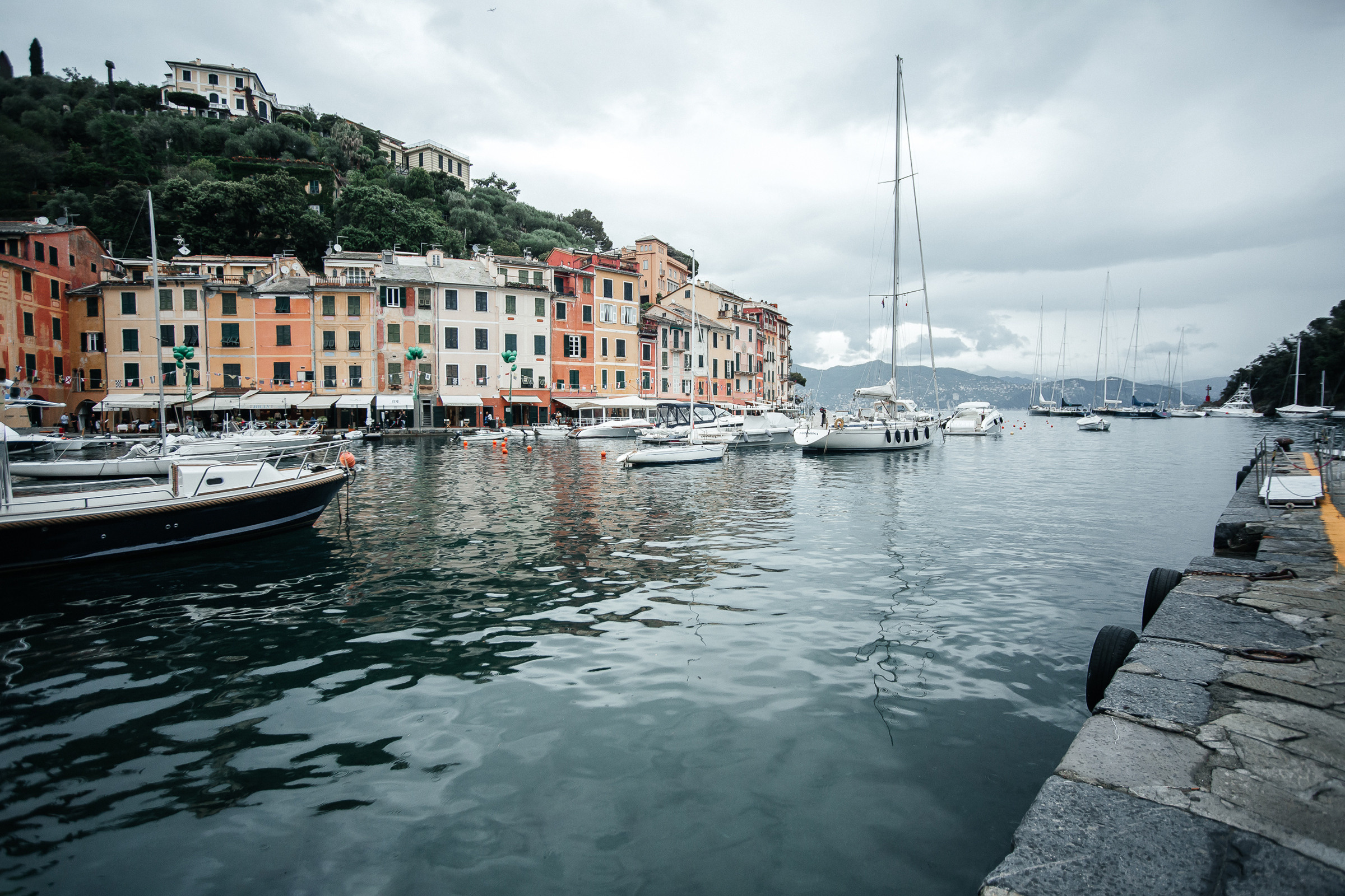 Alina e Ruslan, Portofino