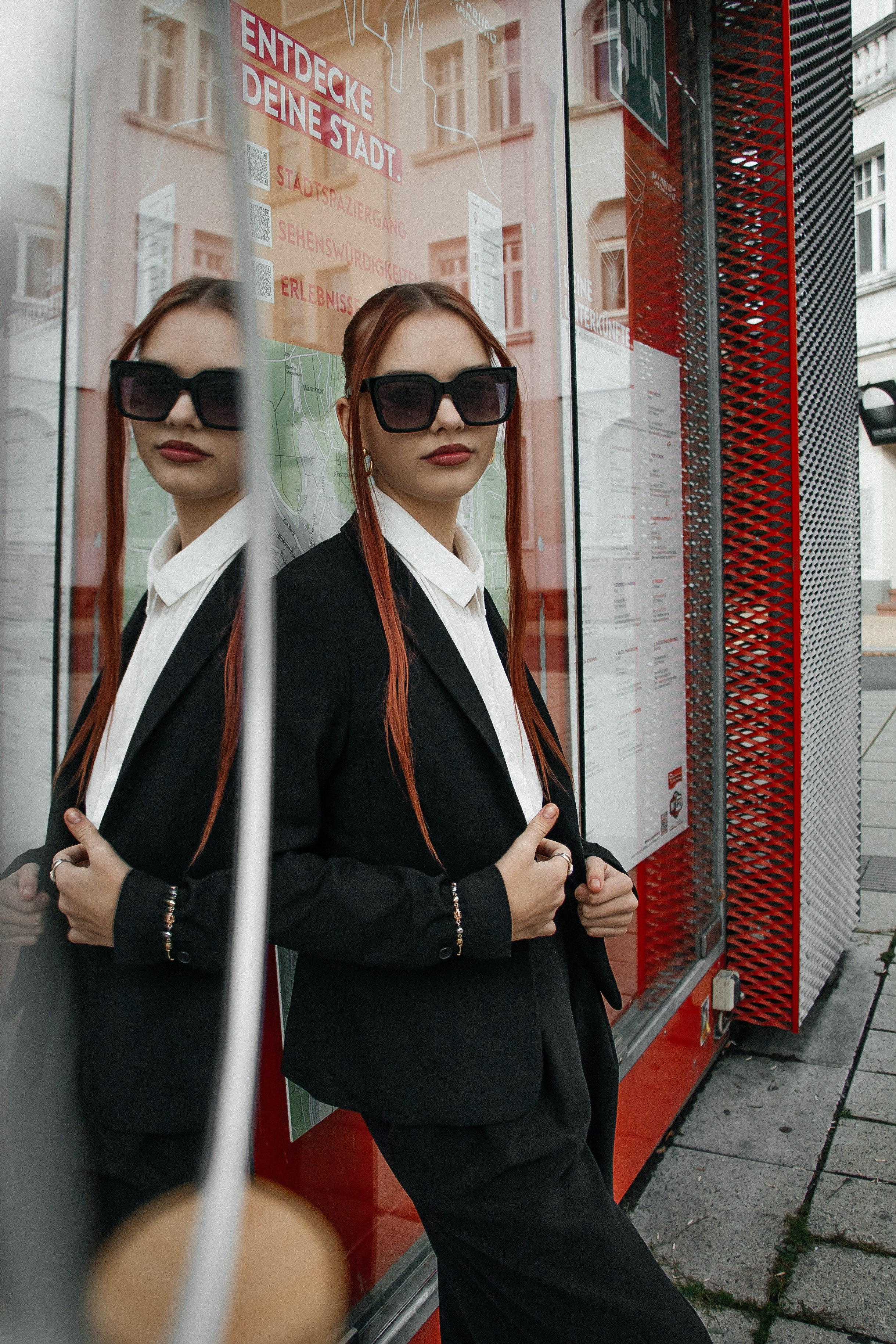 Red girl. PHOTOgrapher Germany MARBURG
