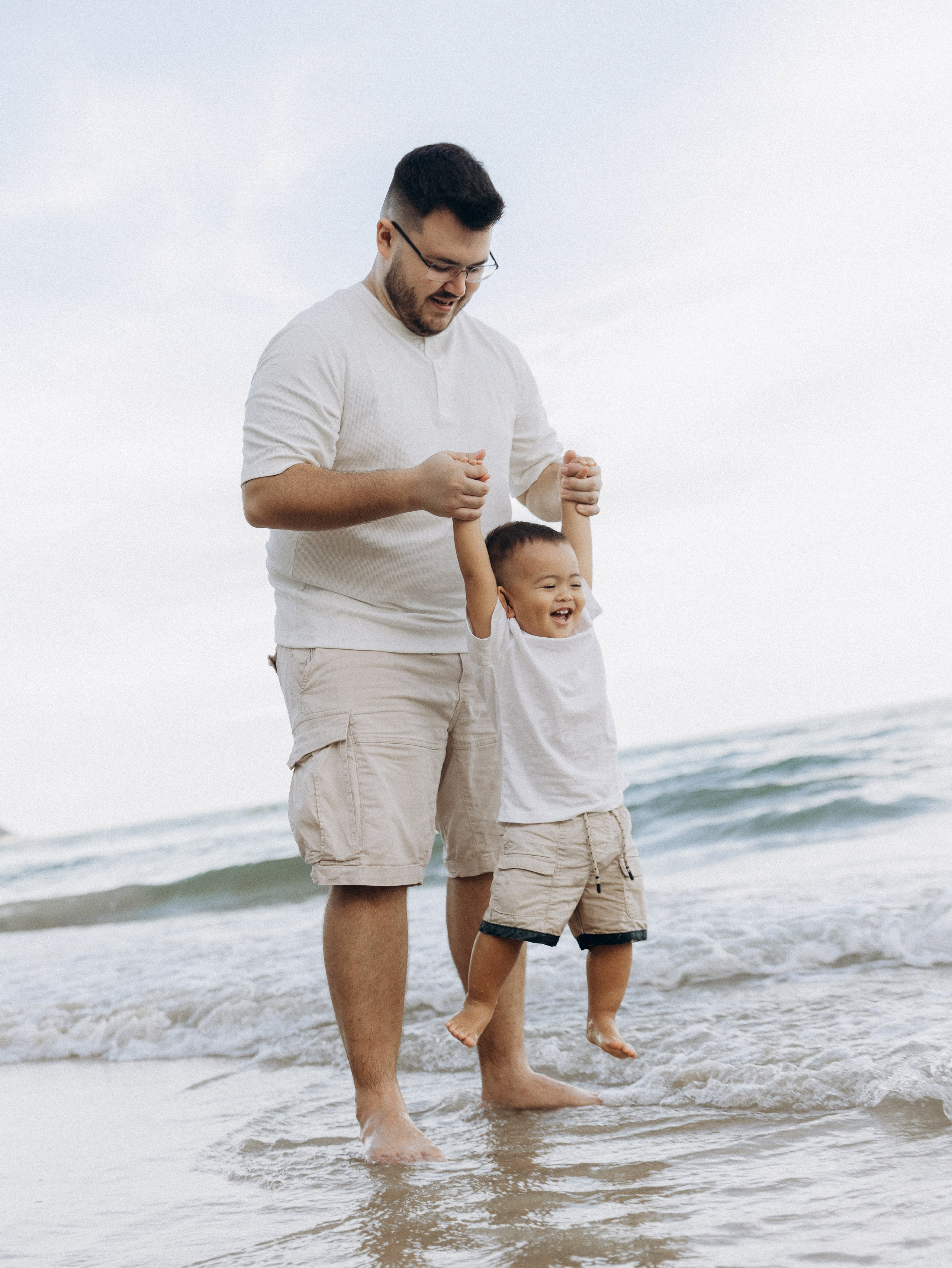 At the beach. Family and wedding photographer in Bangkok, Thailand