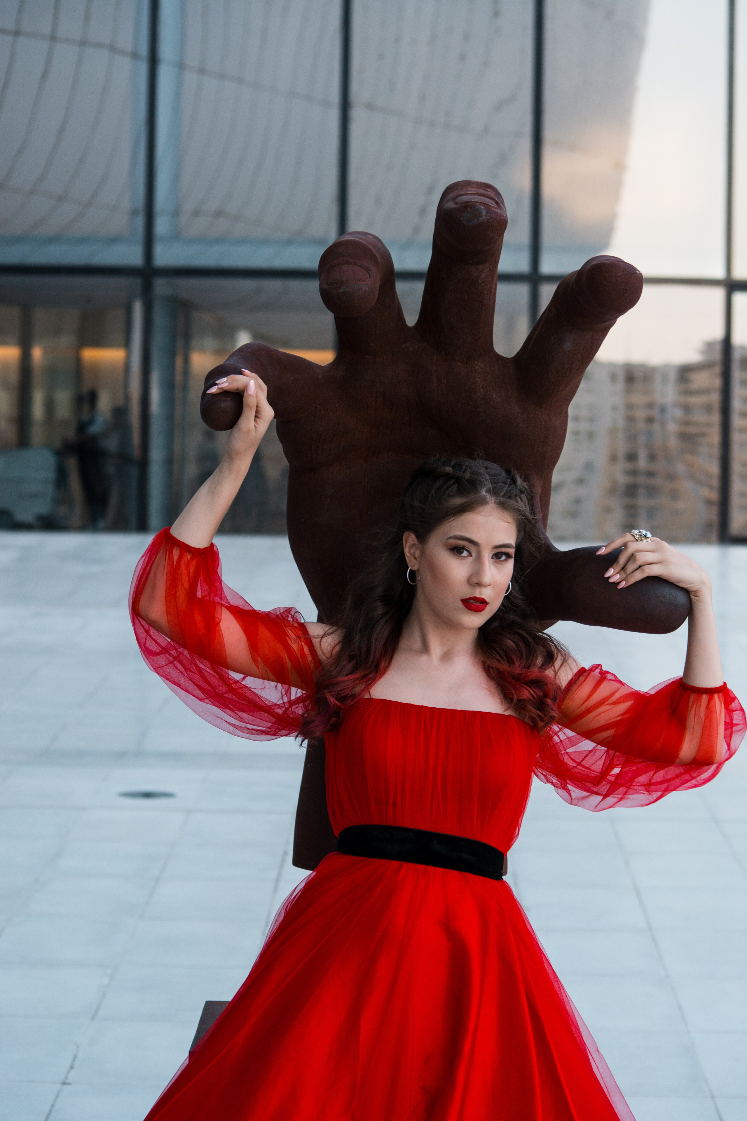 Amina Akhundbeyli. Fotoqraf Vəli Məmmədov